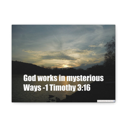 1 Timothy 3:16 Canvas