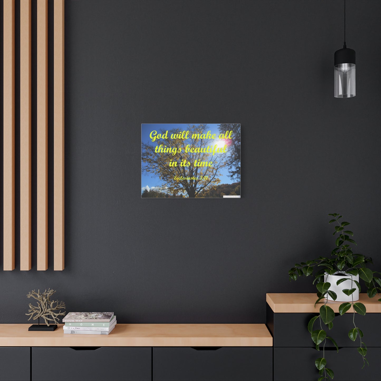 Ecclesiastes 3:11 Canvas