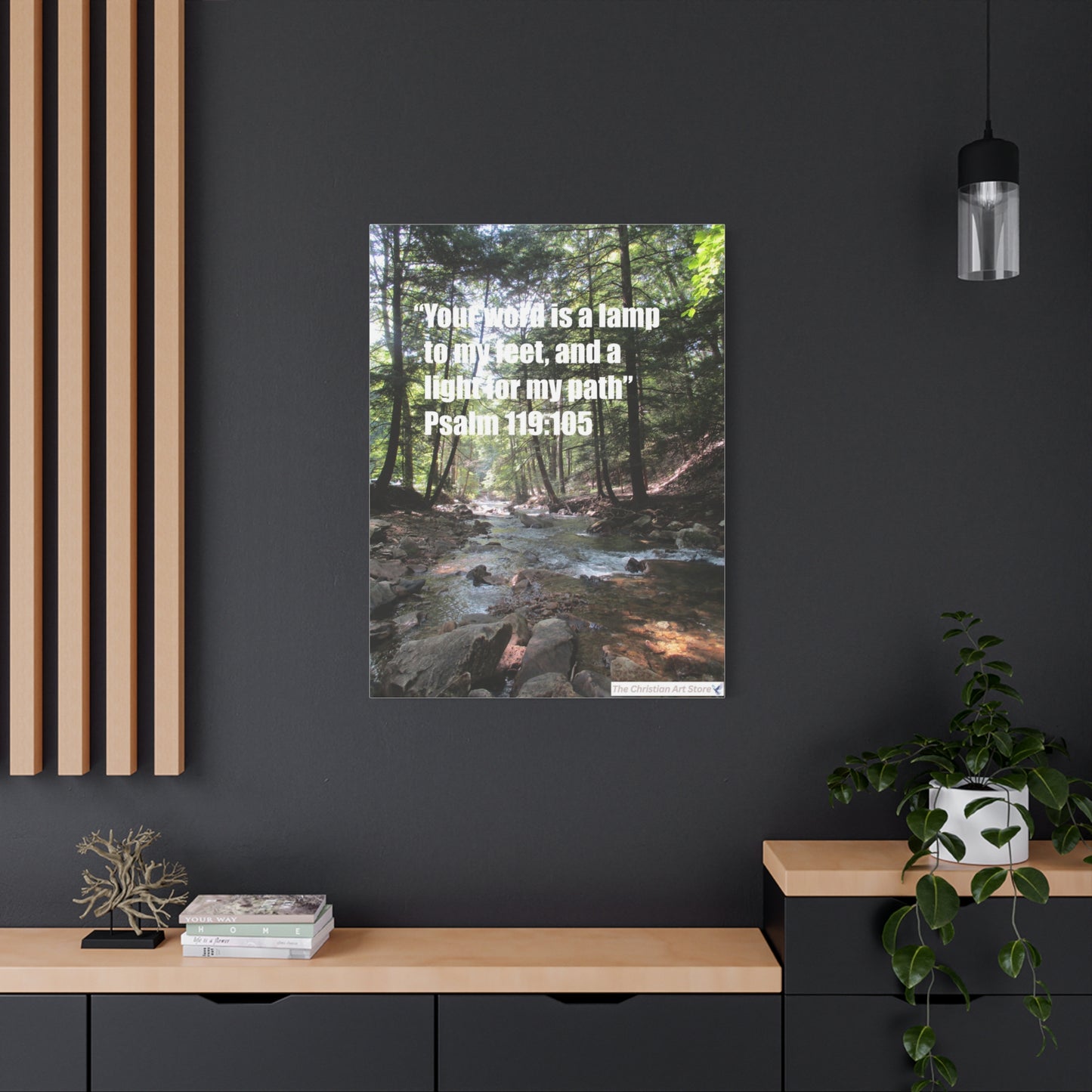 Psalm 119:105 Canvas