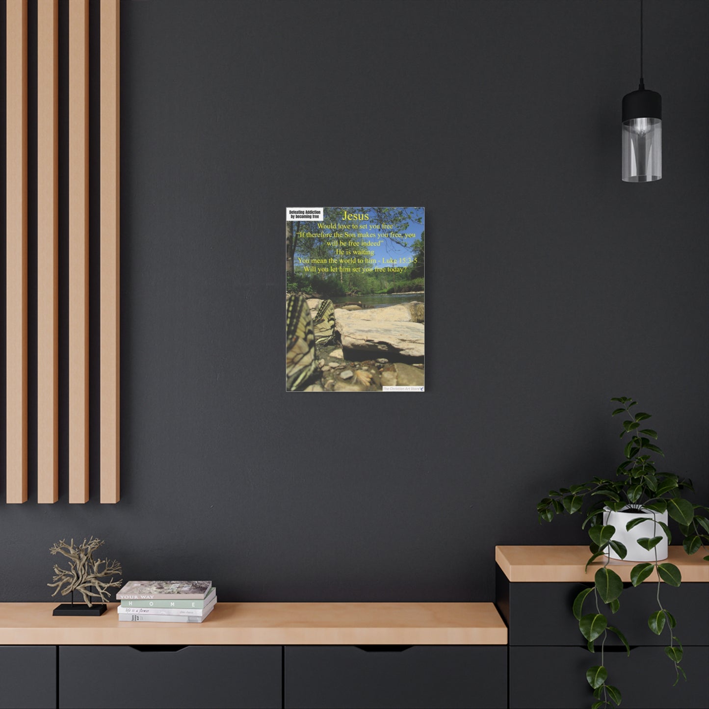 Defeating addiction canvas