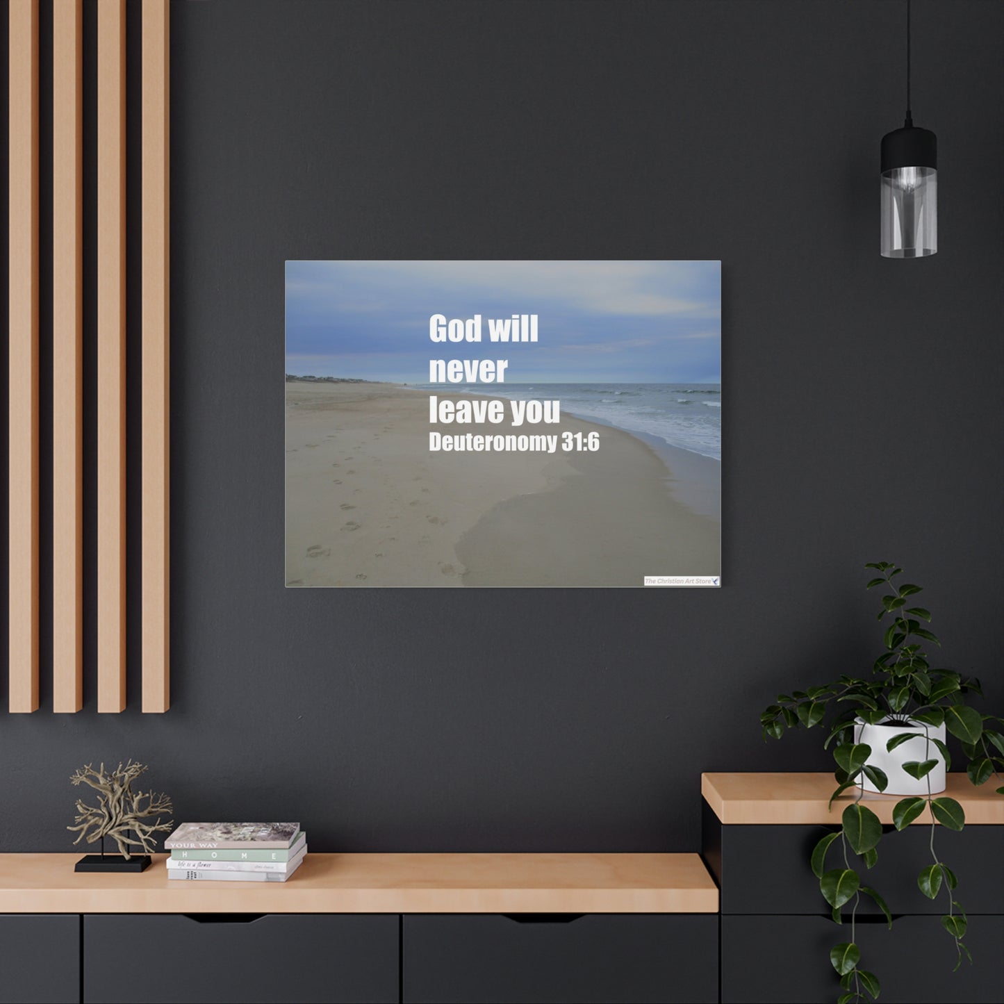 Deuteronomy 31:6 Canvas
