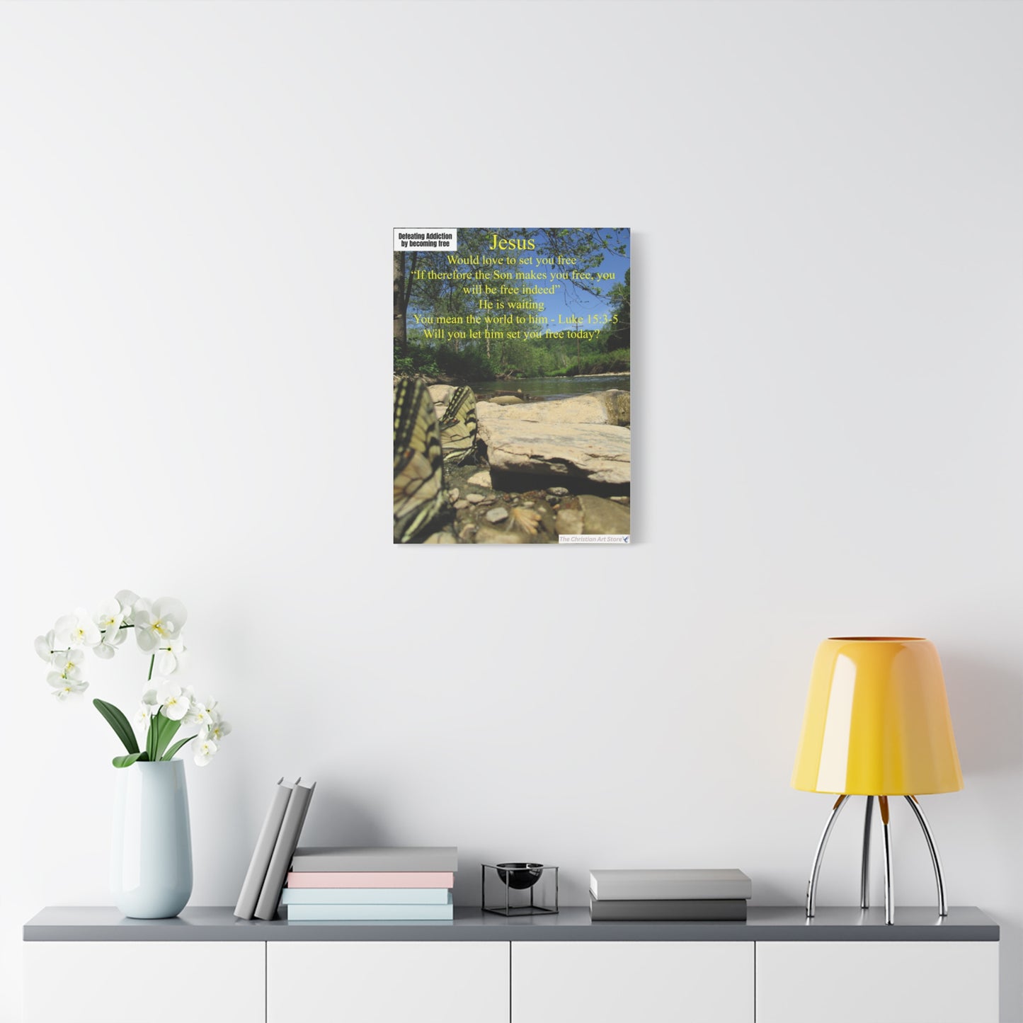 Defeating addiction canvas