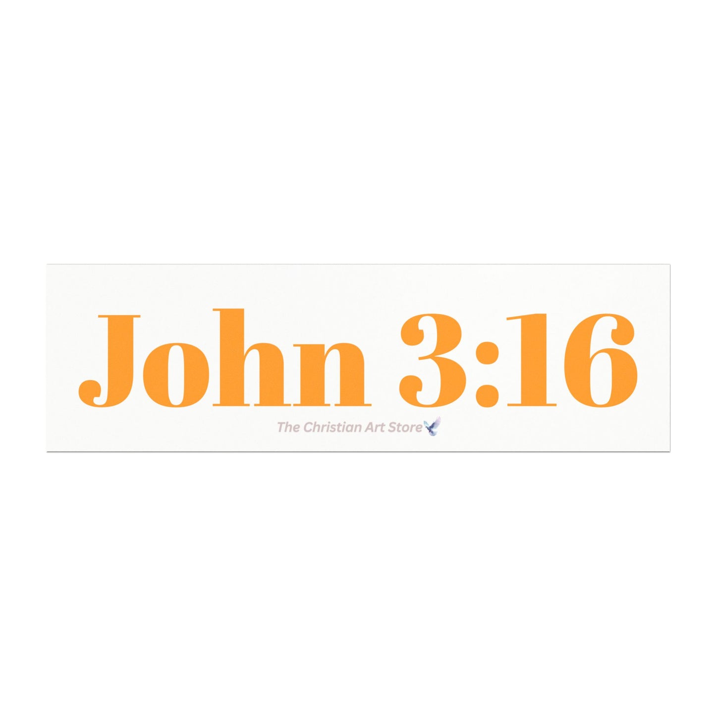 John 3:16 Salvation Car Magnet