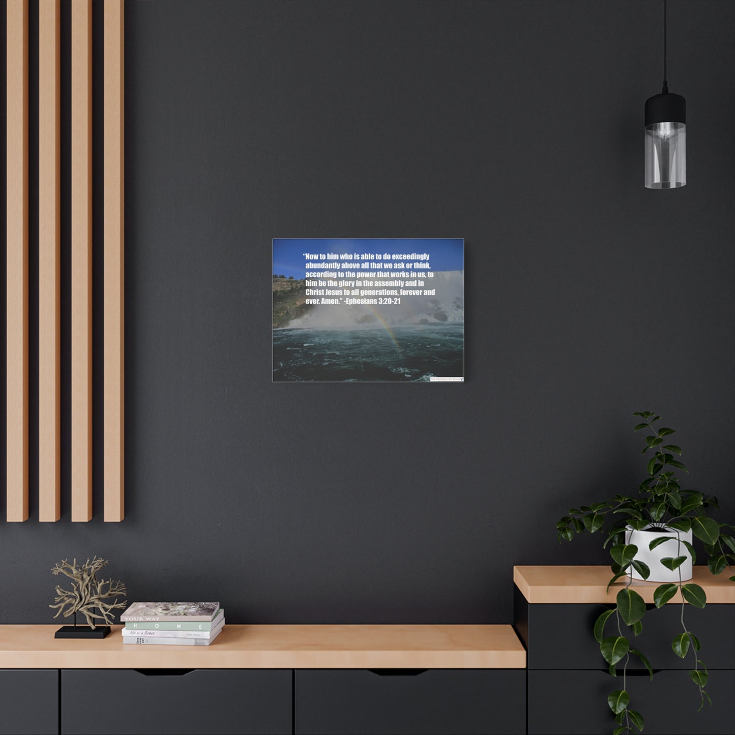 Ephesians 3:20-21 Canvas
