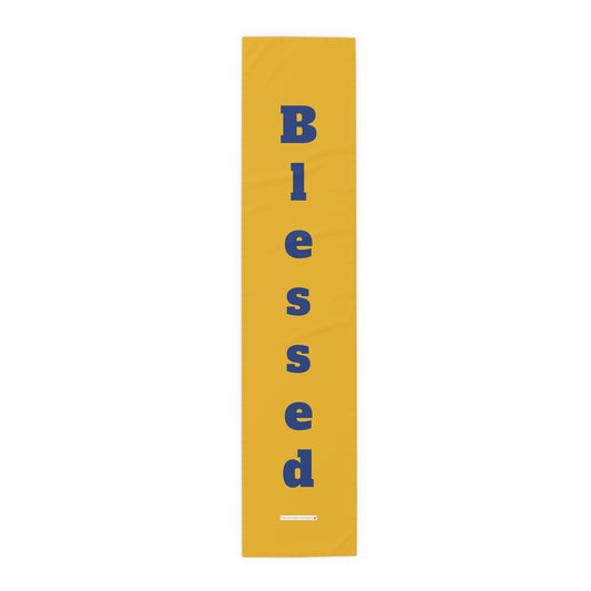 "Blessed" Table Runner