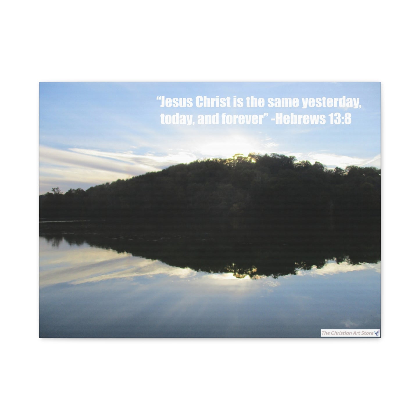 Hebrews 13:8 Canvas
