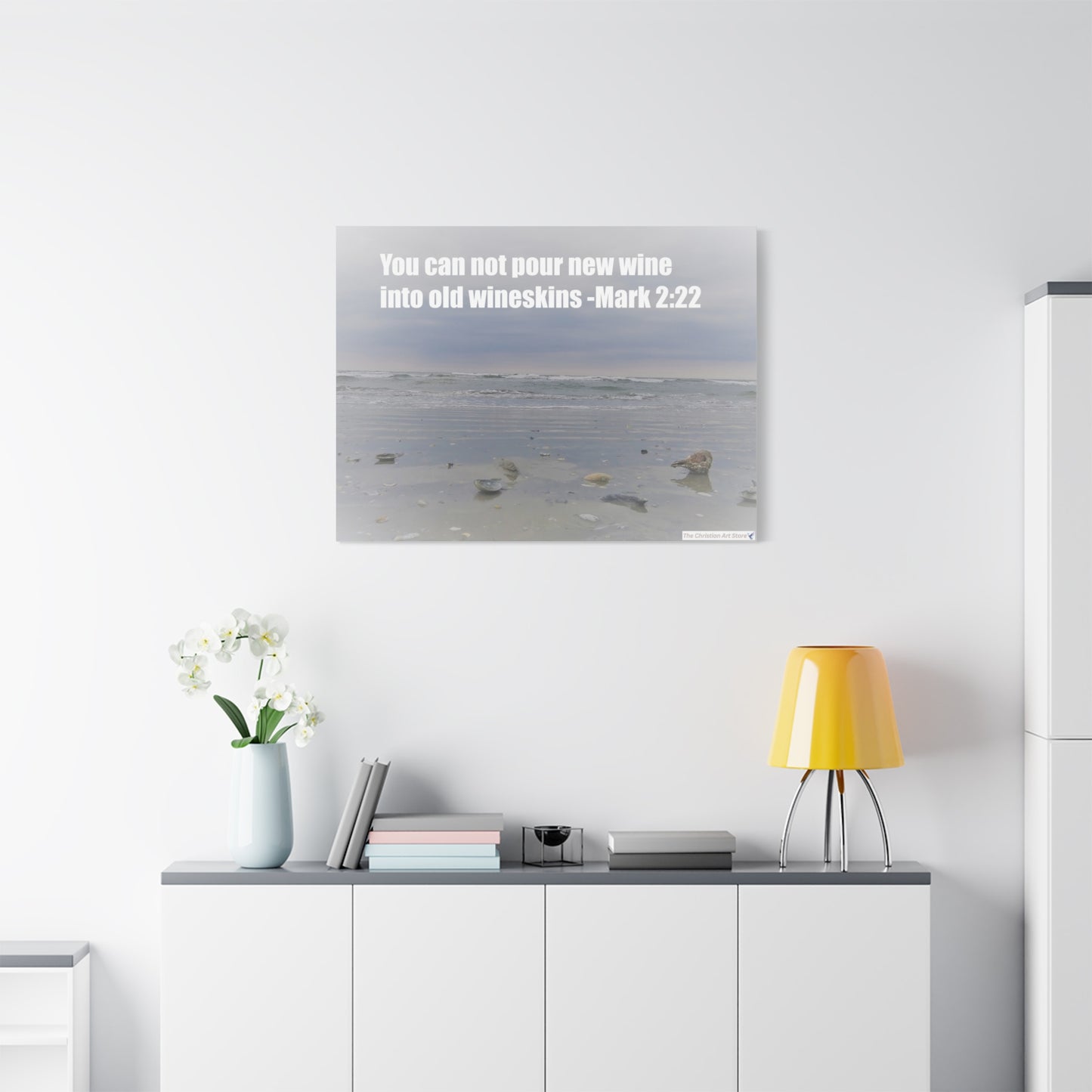 Mark 2:22 Canvas