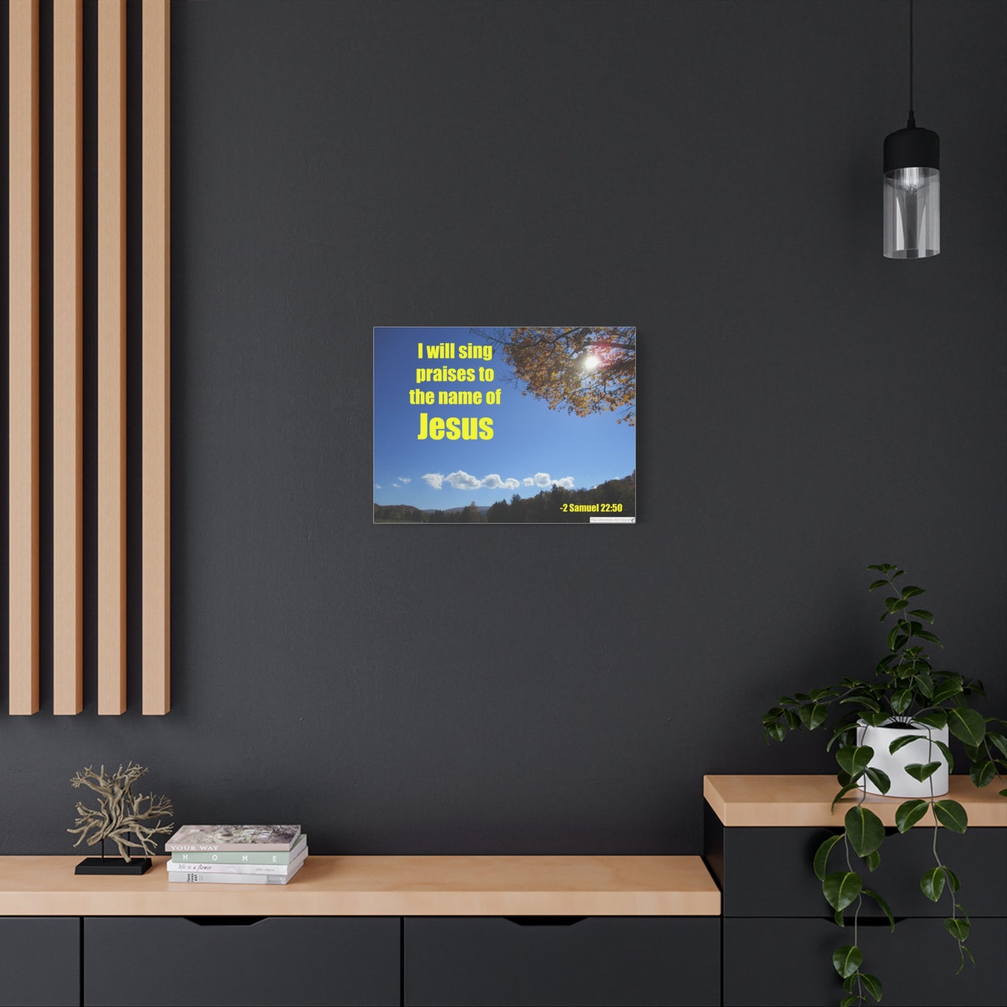 2 Samuel 22:50 Canvas