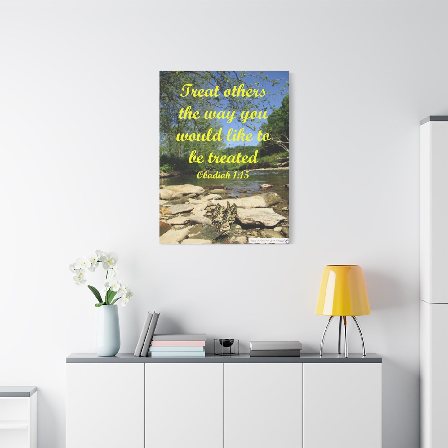 Obadiah 1:15 Canvas