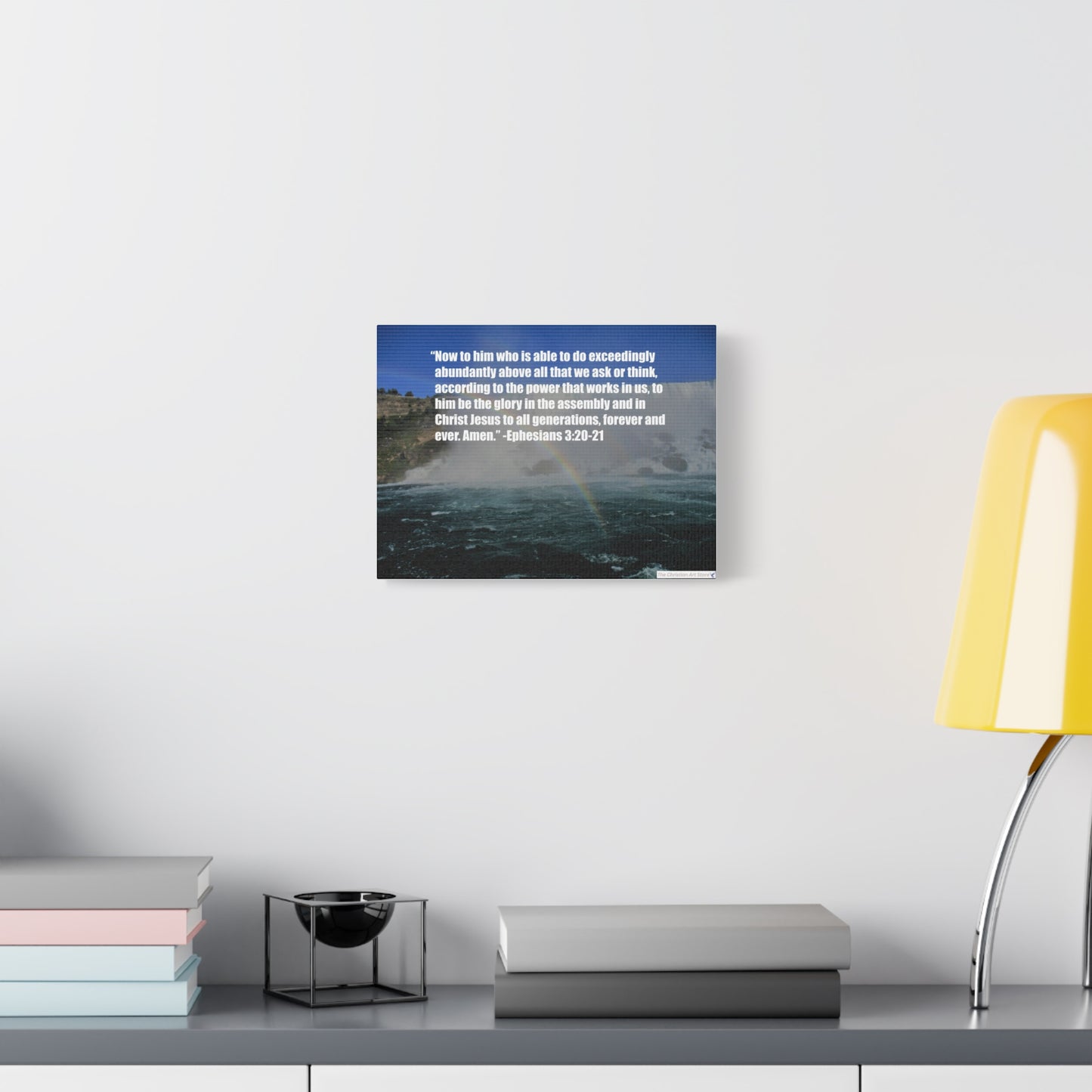 Ephesians 3:20-21 Canvas