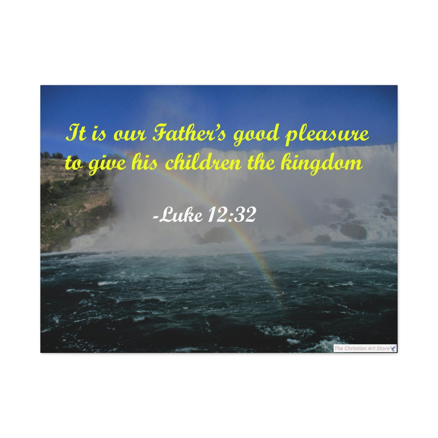 Luke 12:32 Canvas