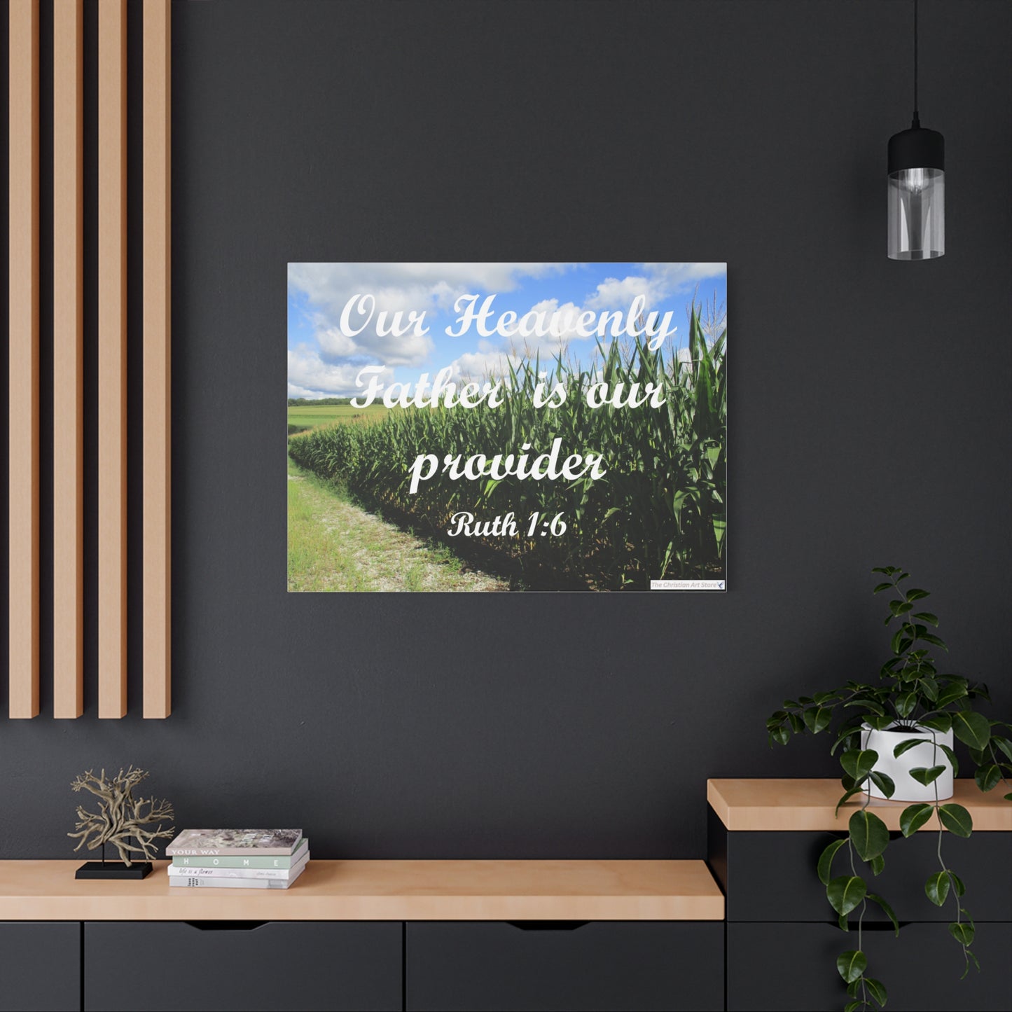 Ruth 1:6 Canvas