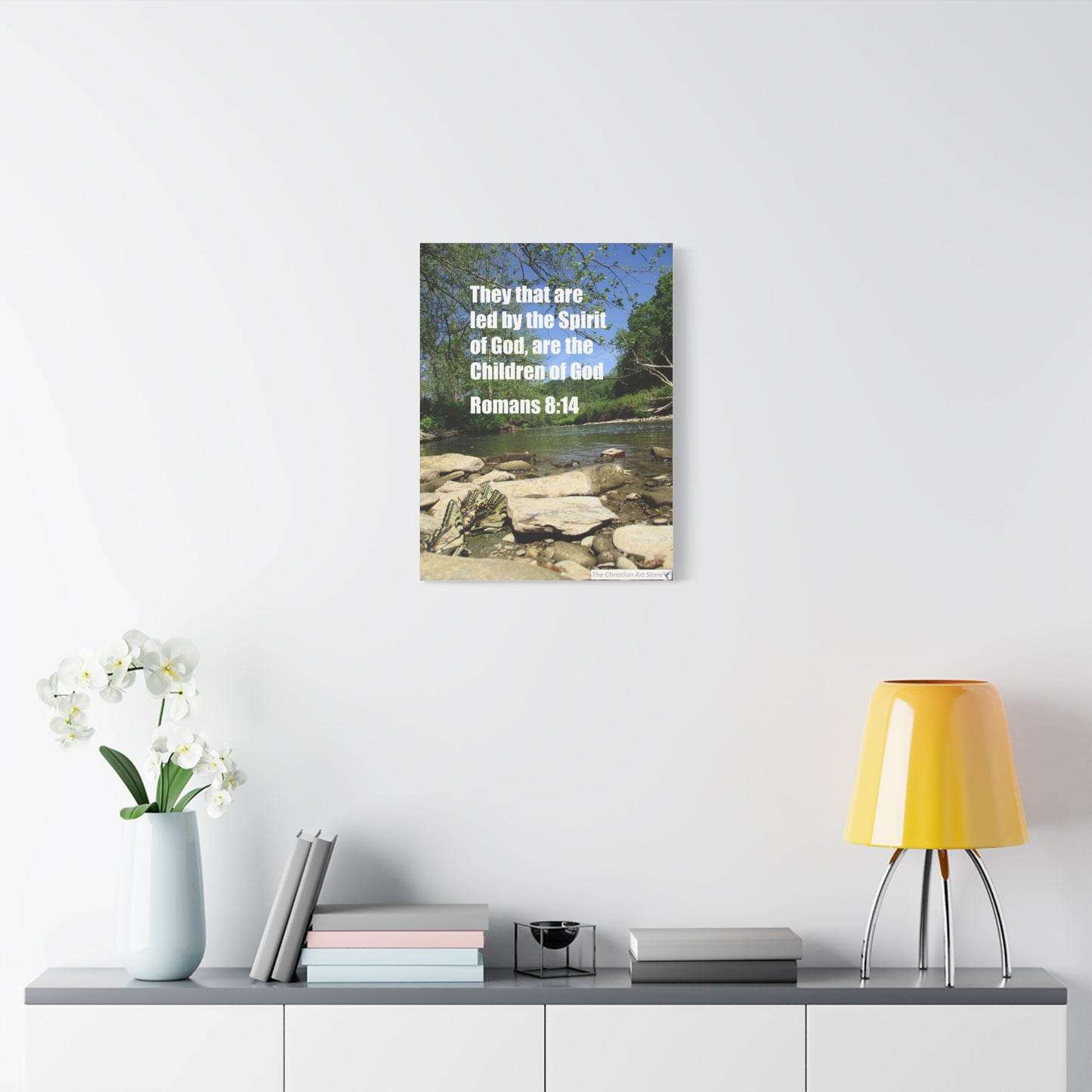 Romans 8:14 Canvas