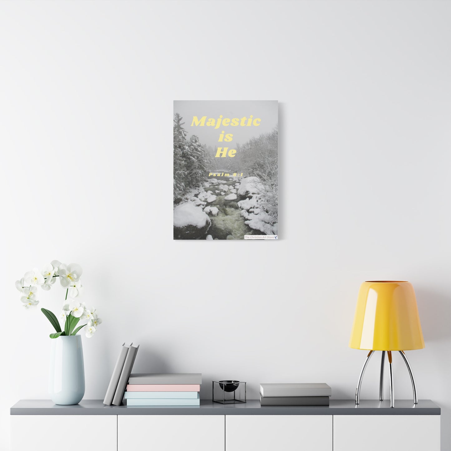 Psalm 8:1 Canvas