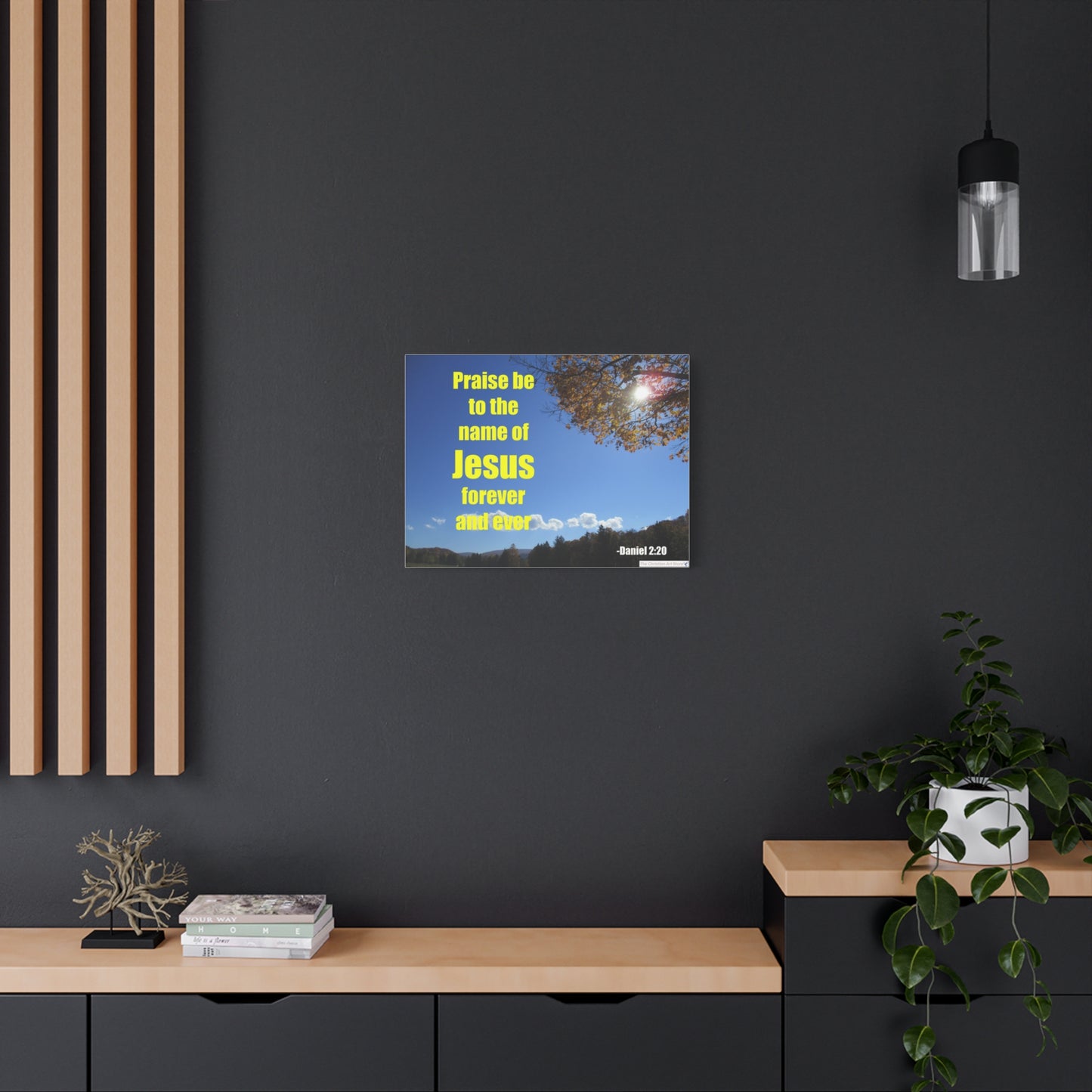 Daniel 2:20 Canvas