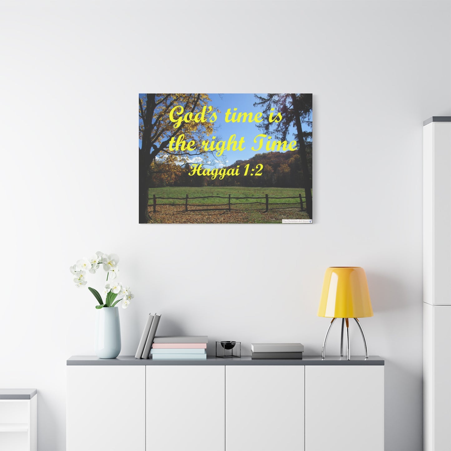 Haggai 1:2 Canvas