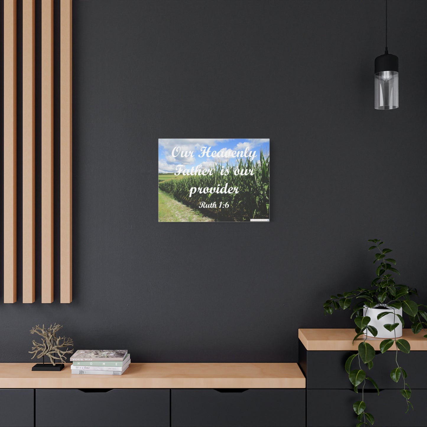 Ruth 1:6 Canvas