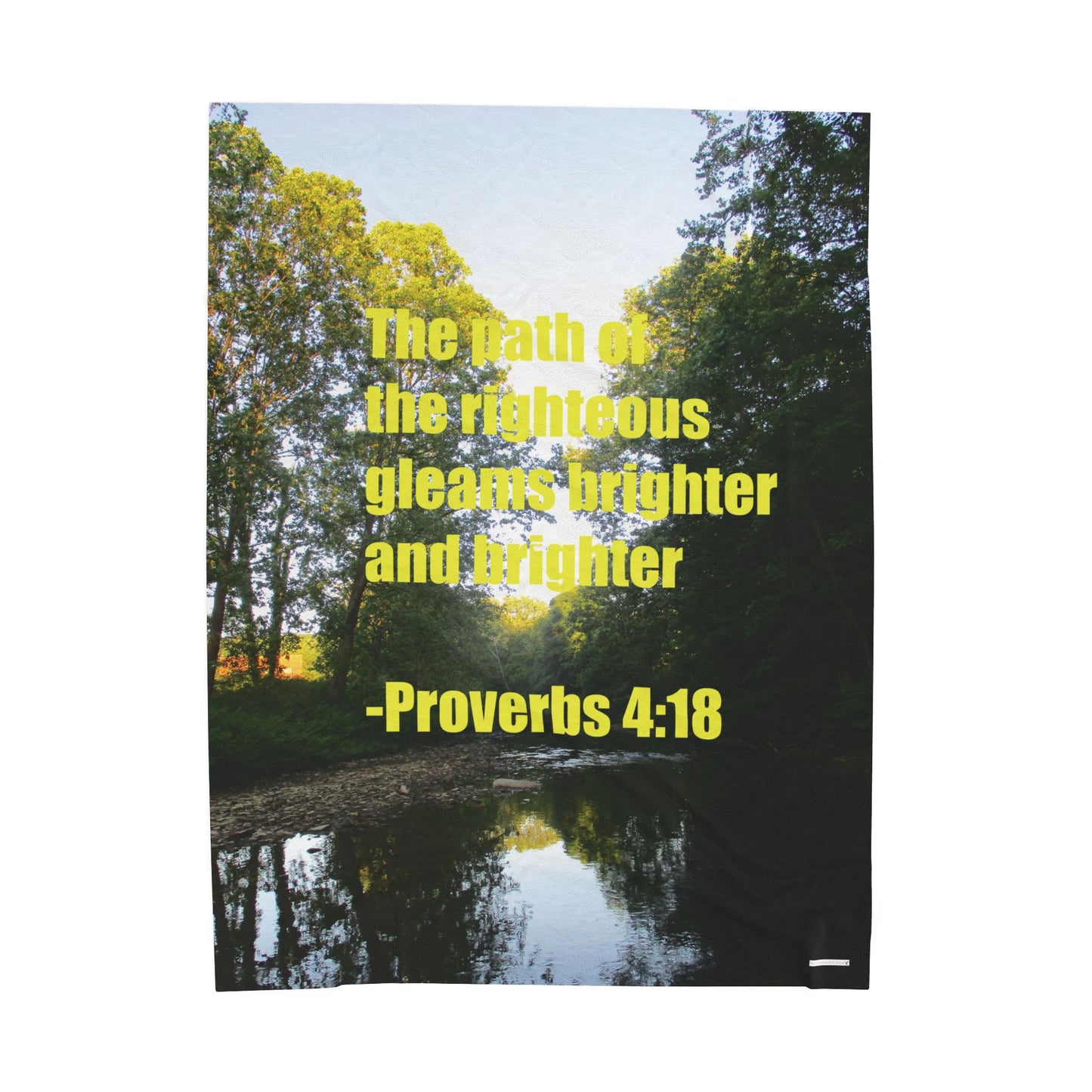 Proverbs 4:18 Blanket
