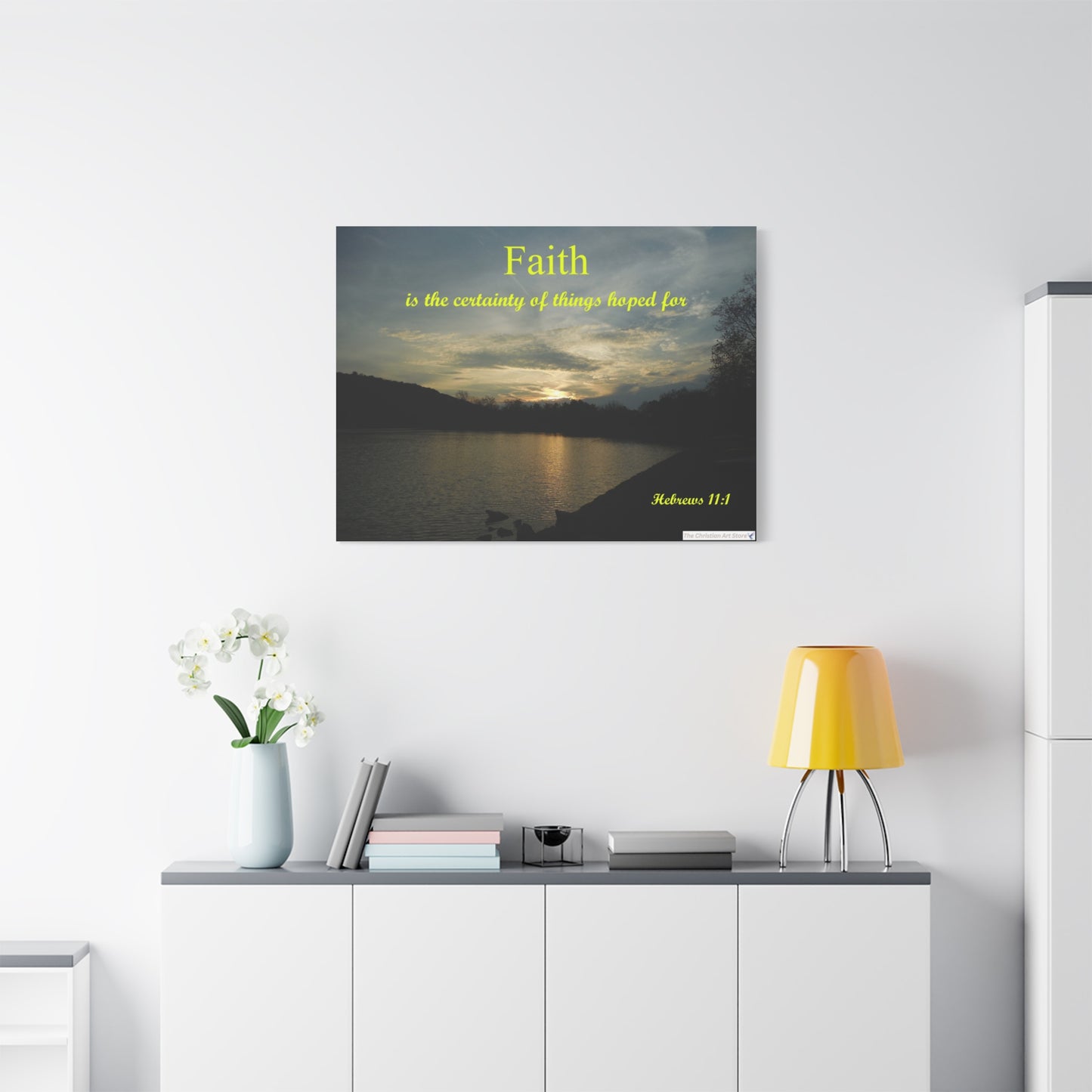 Hebrews 11:1 Canvas