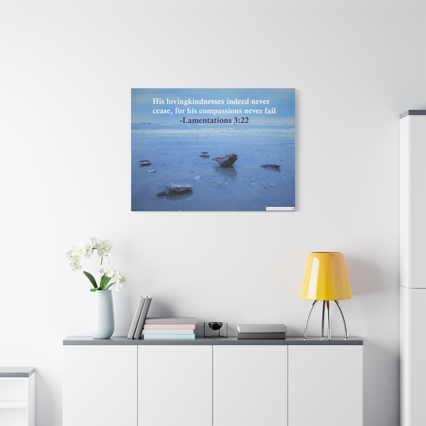 Lamentations 3:22 Canvas