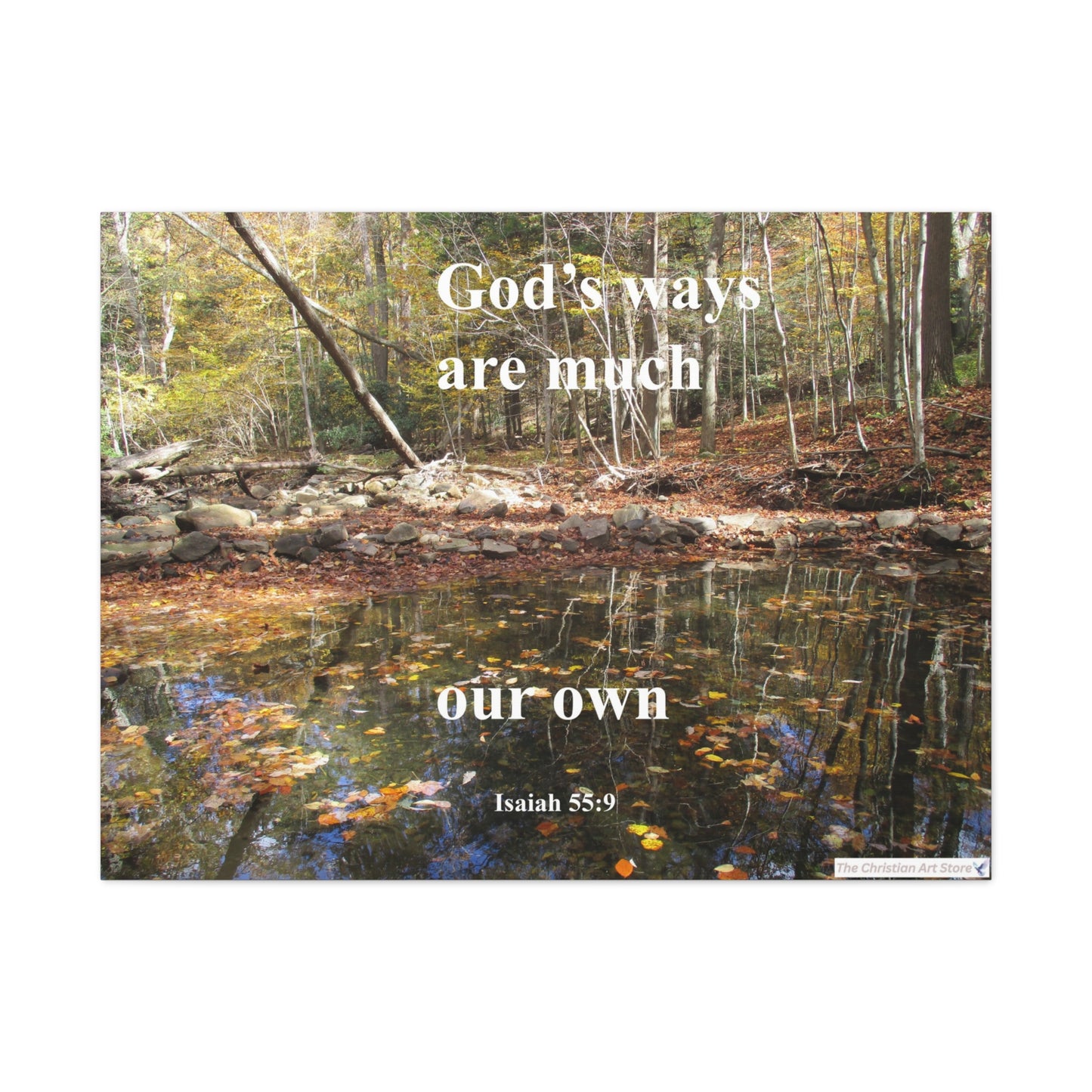 Isaiah 55:9 Canvas