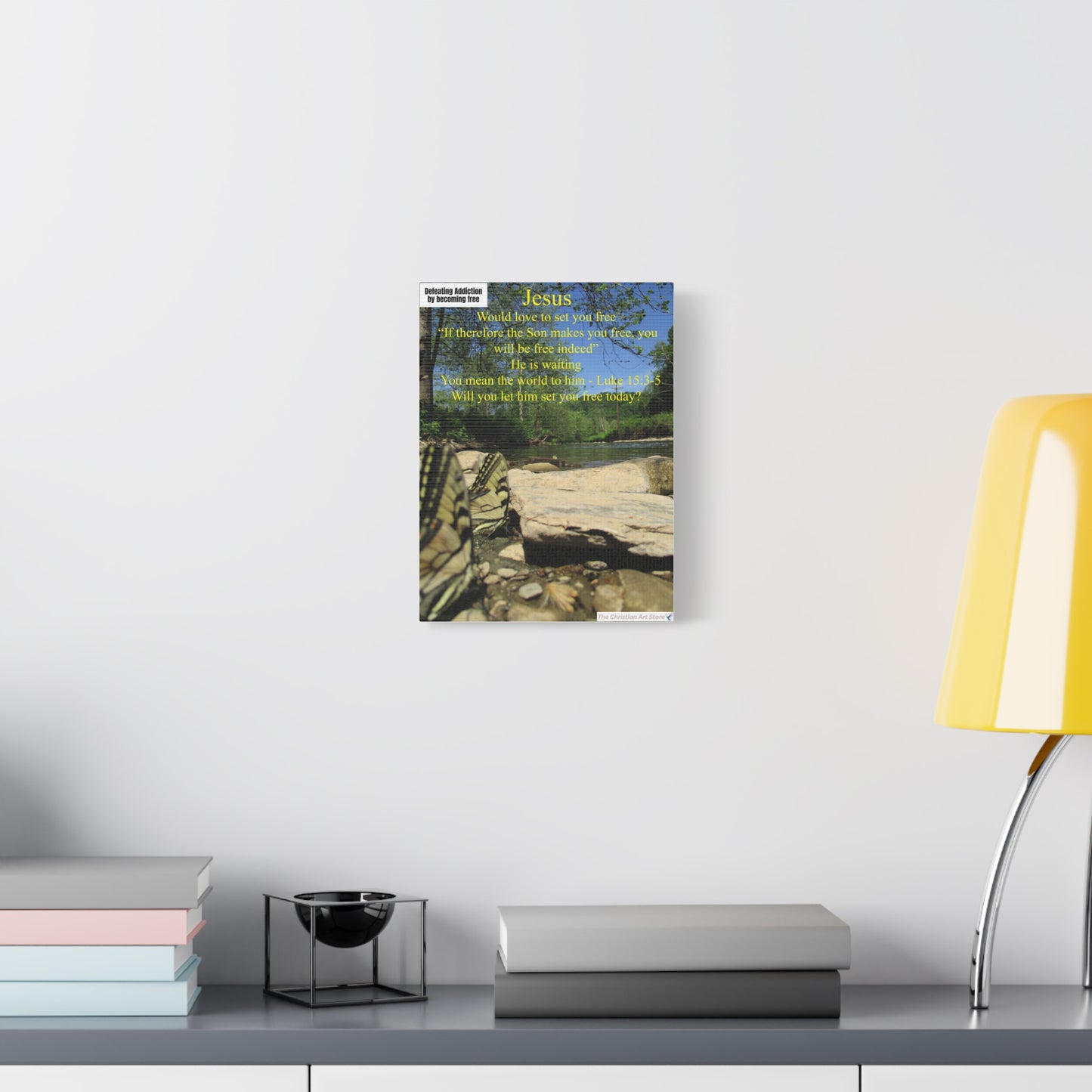 Defeating addiction canvas