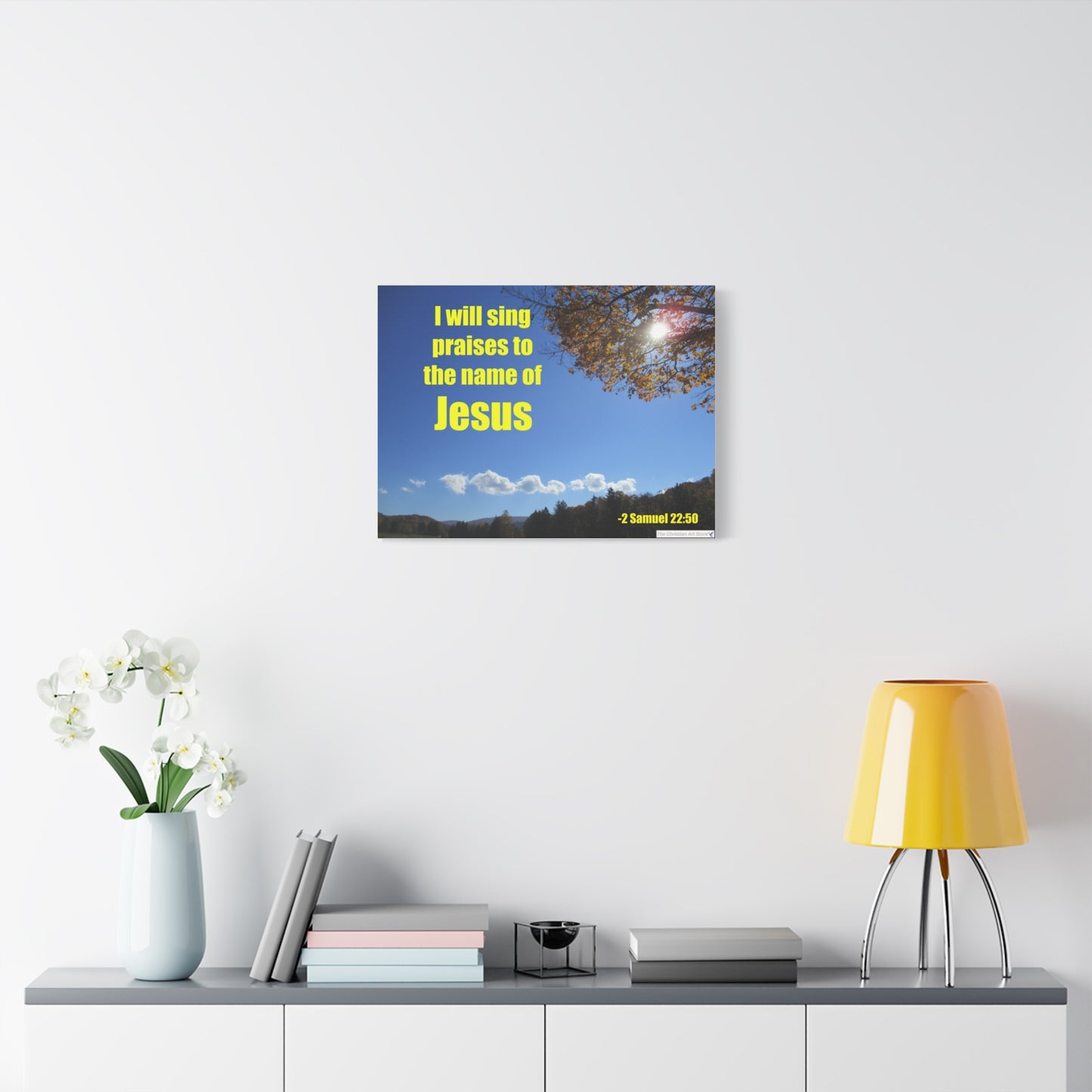 2 Samuel 22:50 Canvas