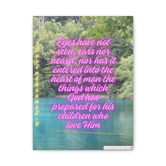 1 Corinthians 2:9 Canvas