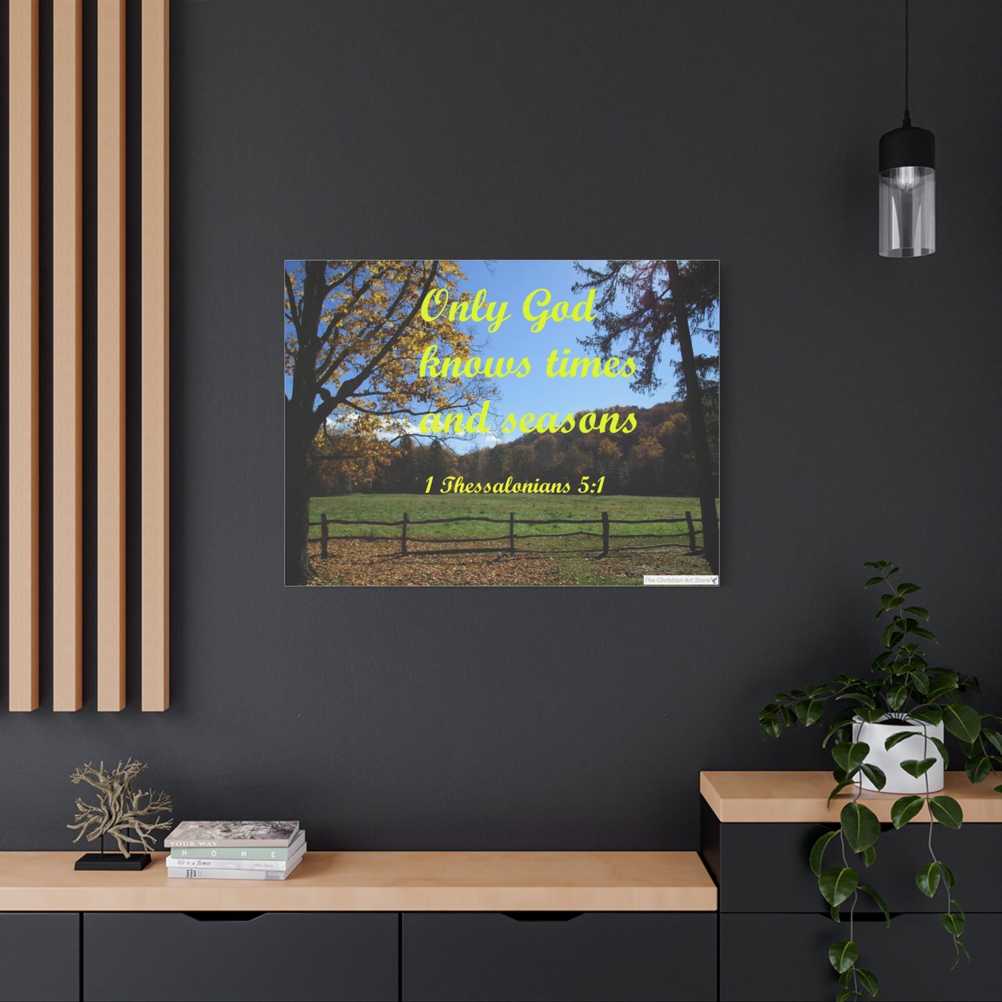 1 Thessalonians 5:1 Canvas