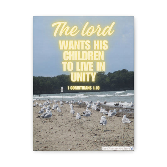 1 Corinthians 1:10 Canvas