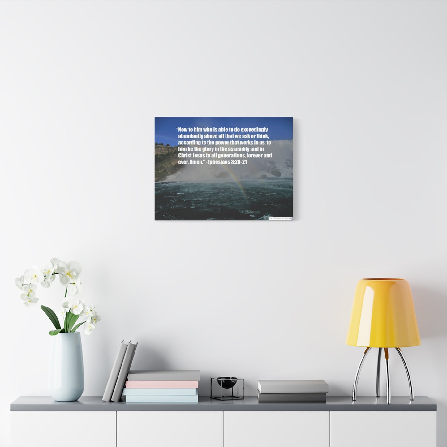 Ephesians 3:20-21 Canvas