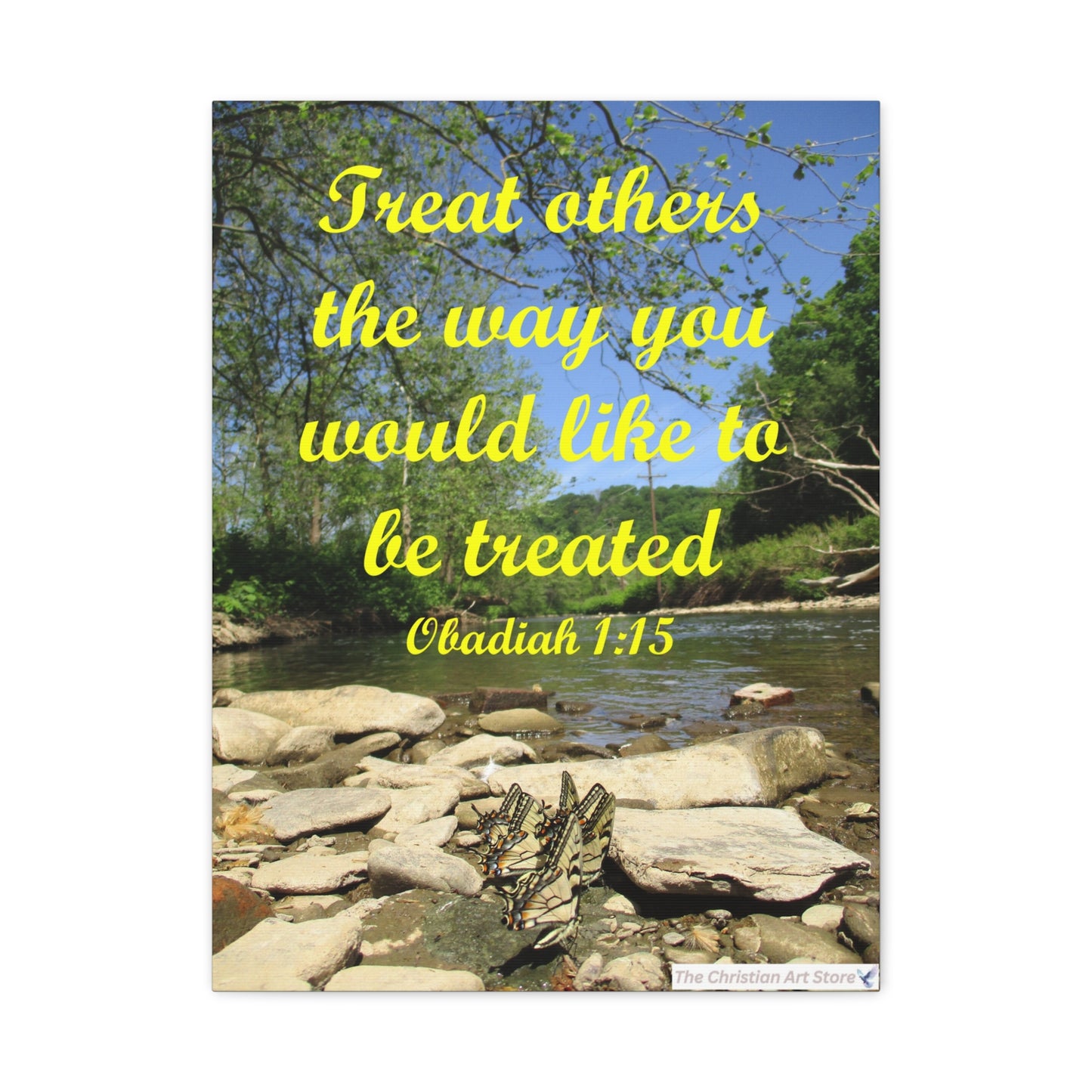 Obadiah 1:15 Canvas