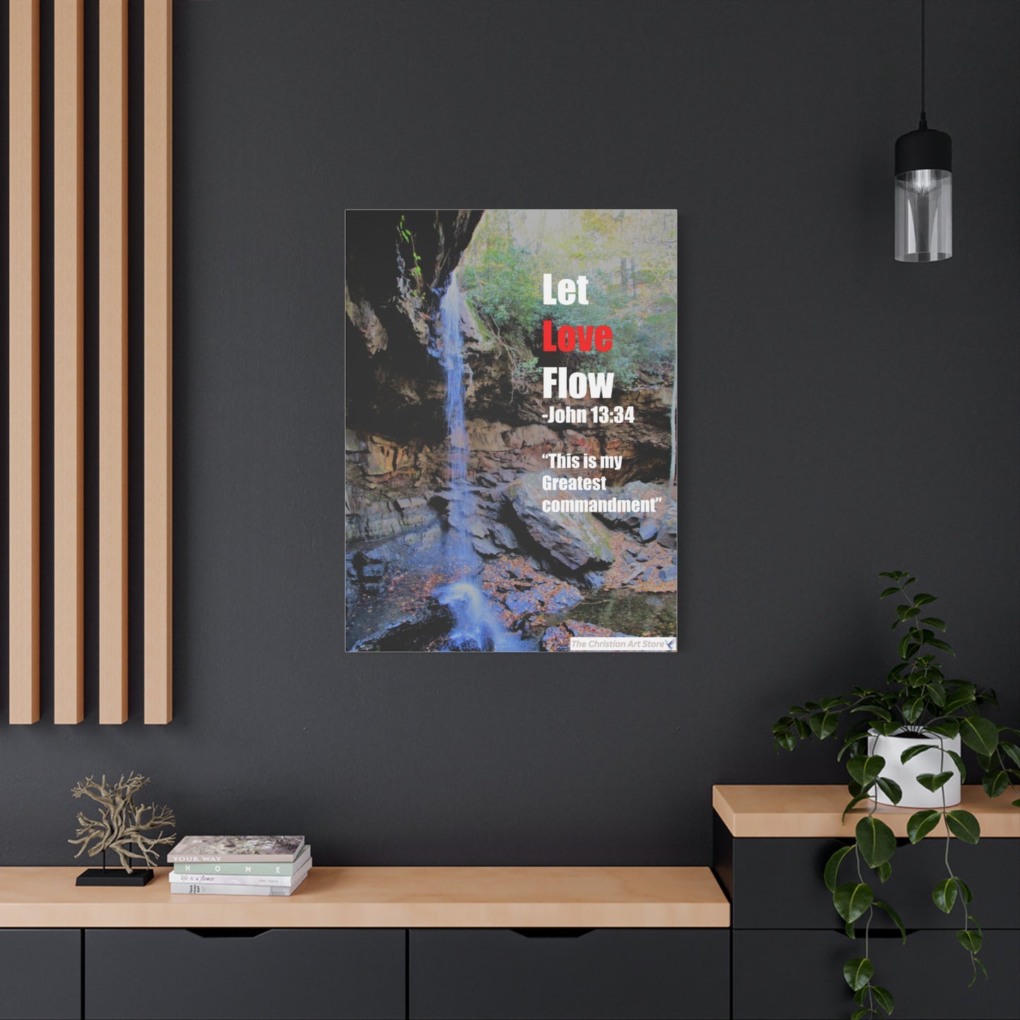 John 13:34 Canvas