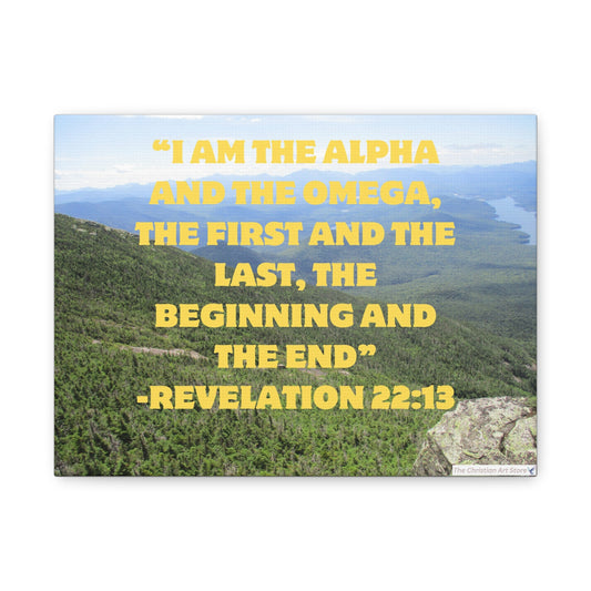 Revelation 22:13 Canvas