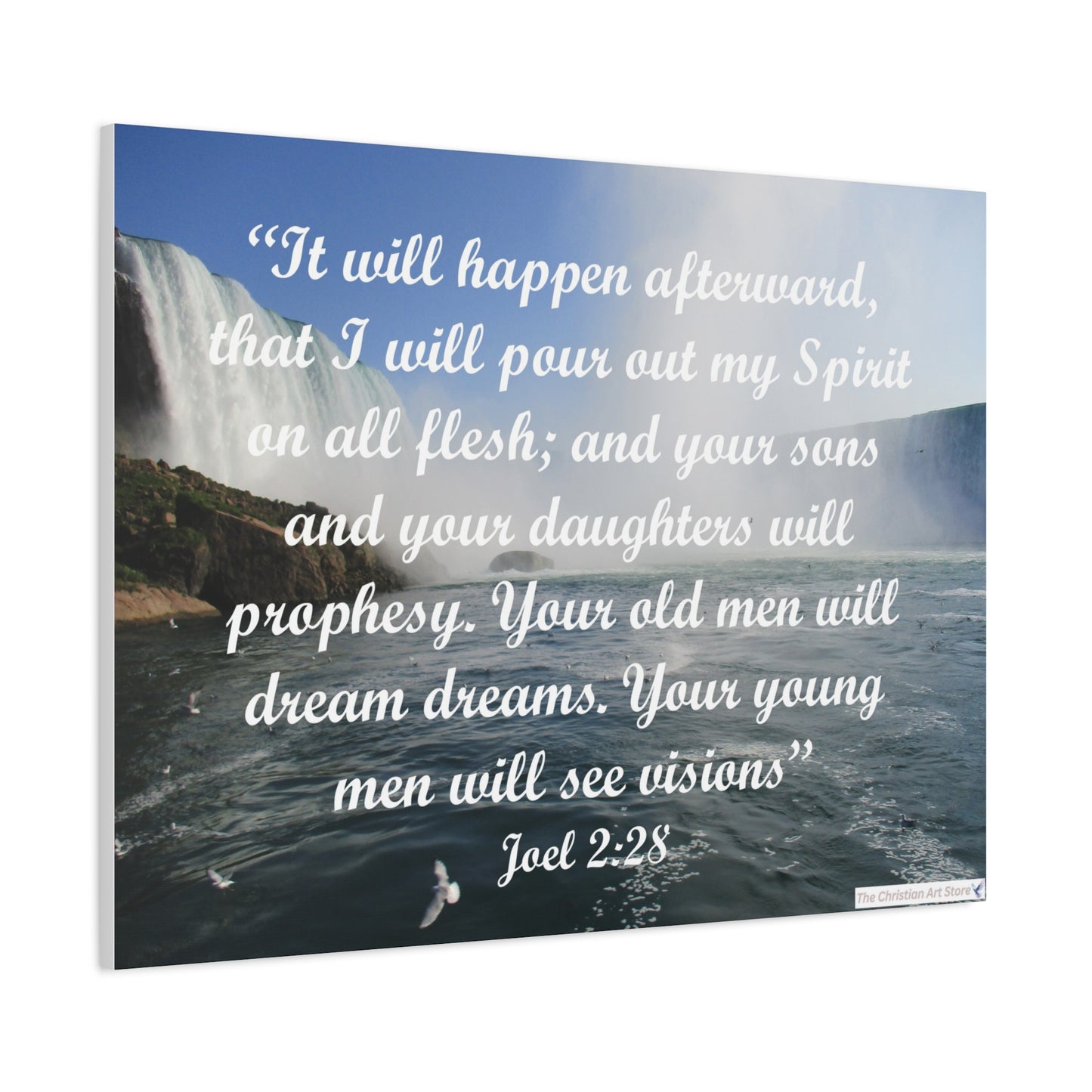 Joel 2:28 Canvas