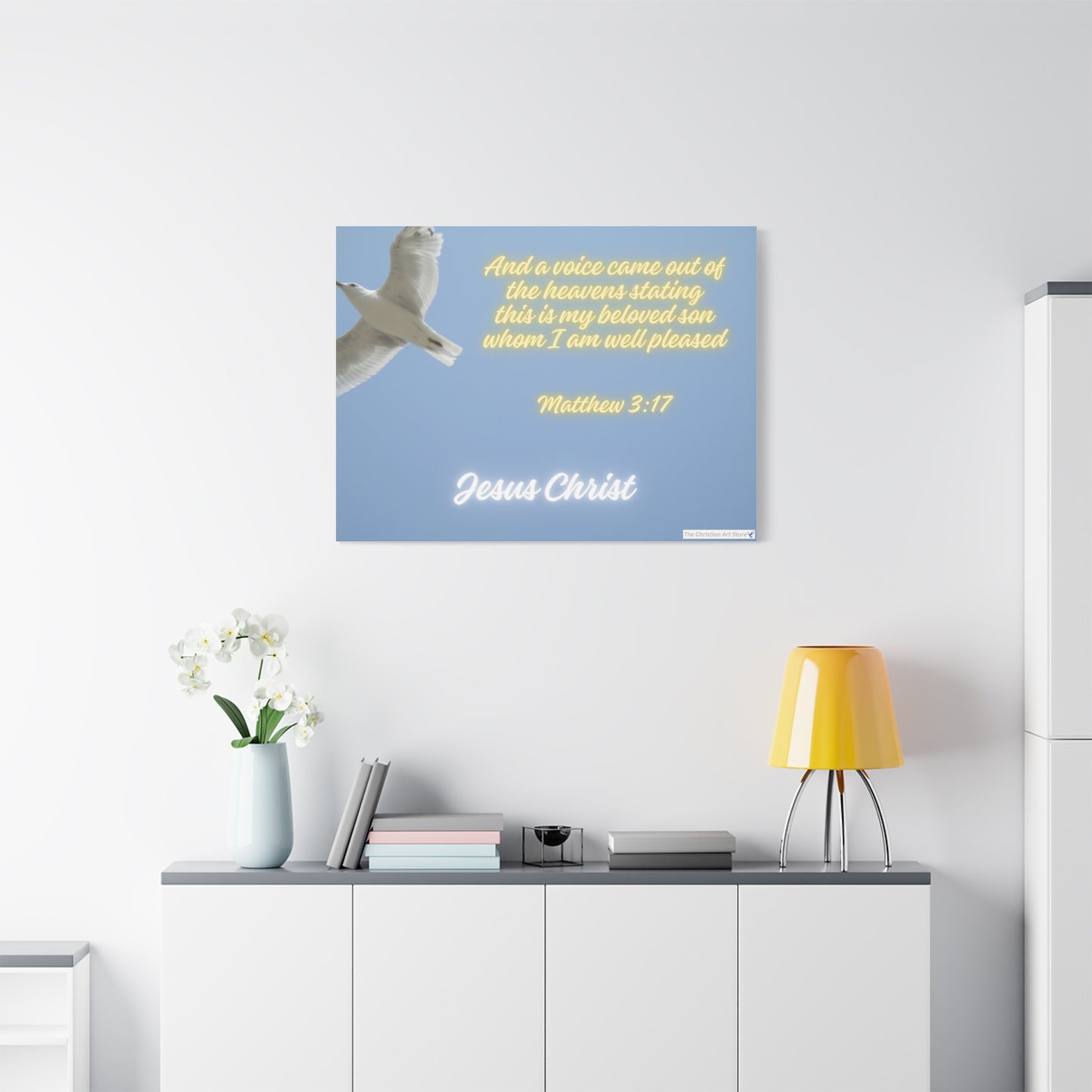 Matthew 3:17 Canvas