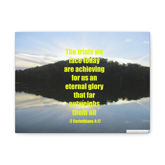 2 Corinthians 4:17 Canvas