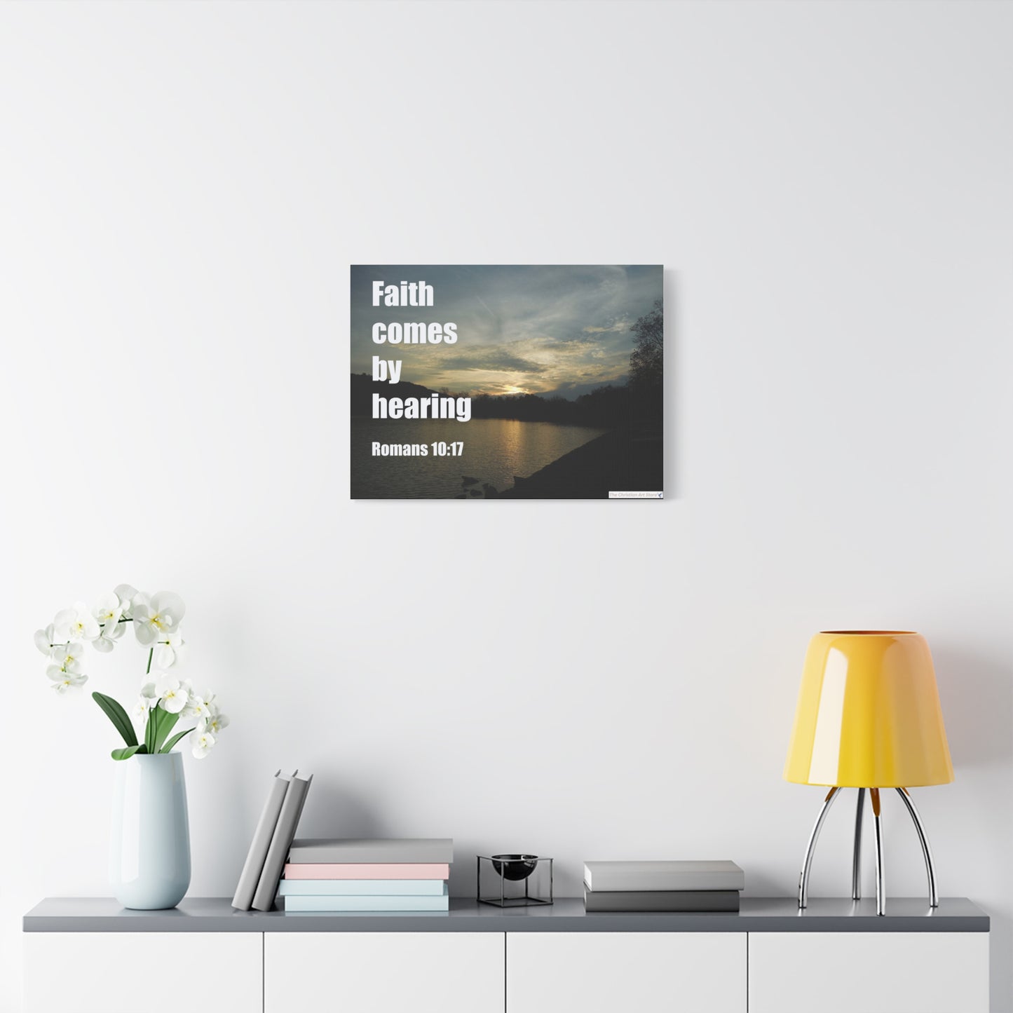 Romans 10:17 Canvas