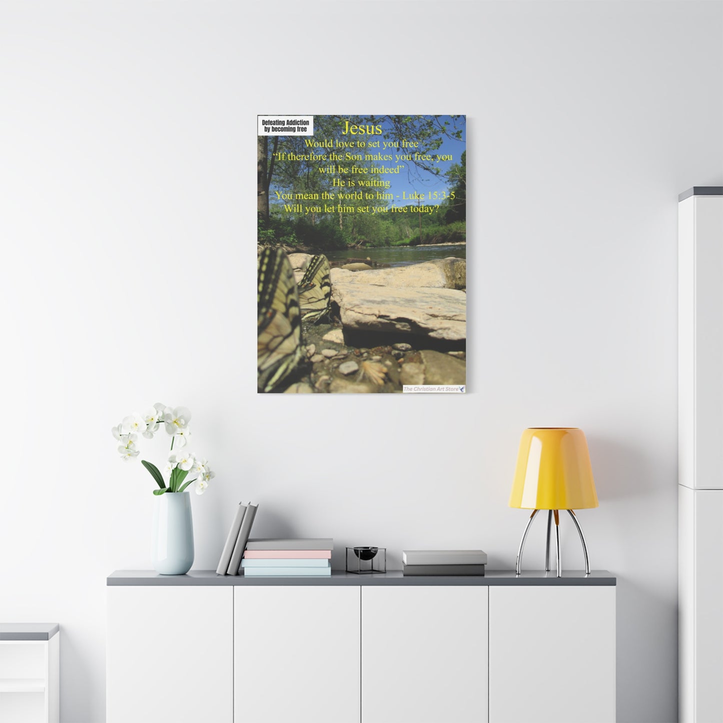 Defeating addiction canvas