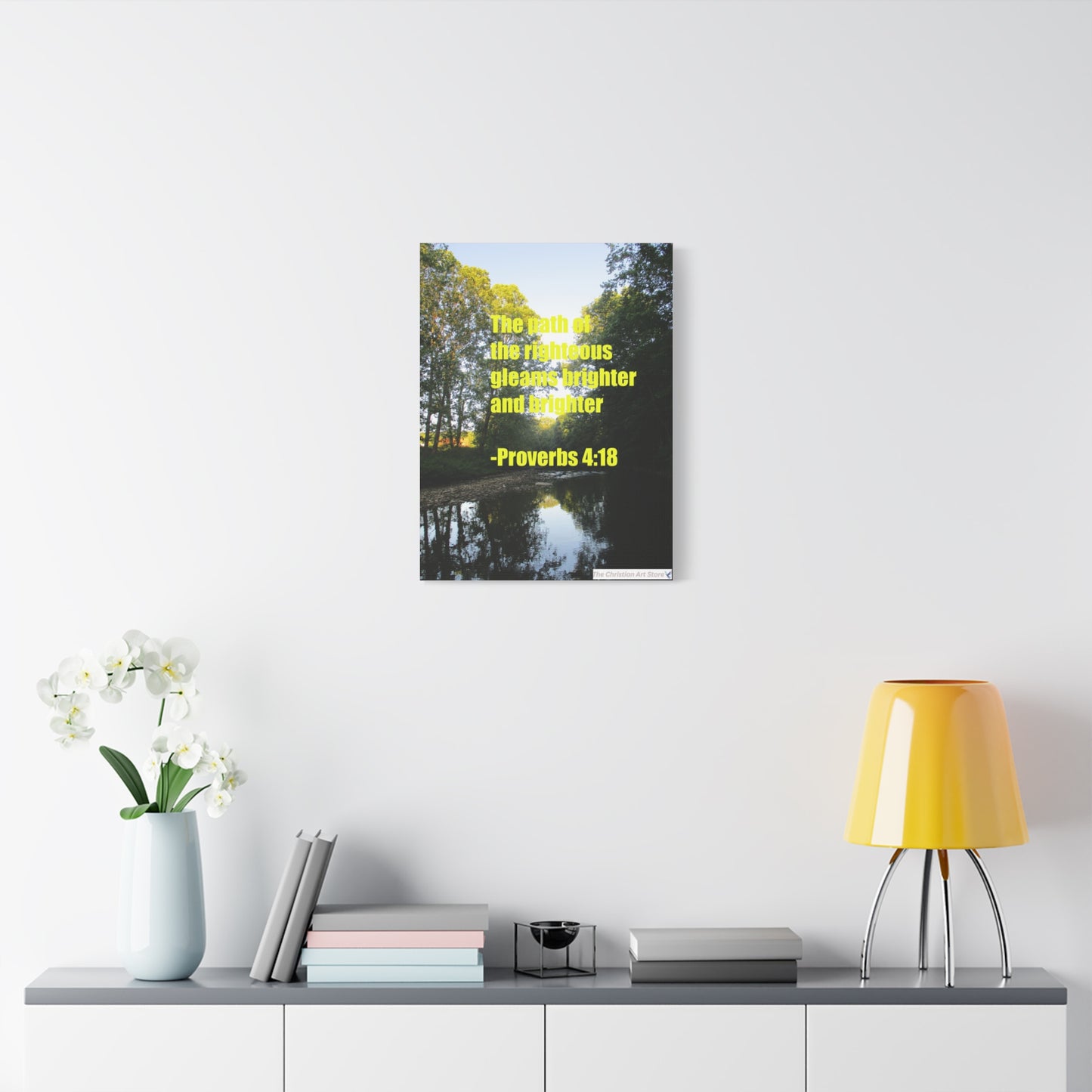 Proverbs 4:18 Canvas