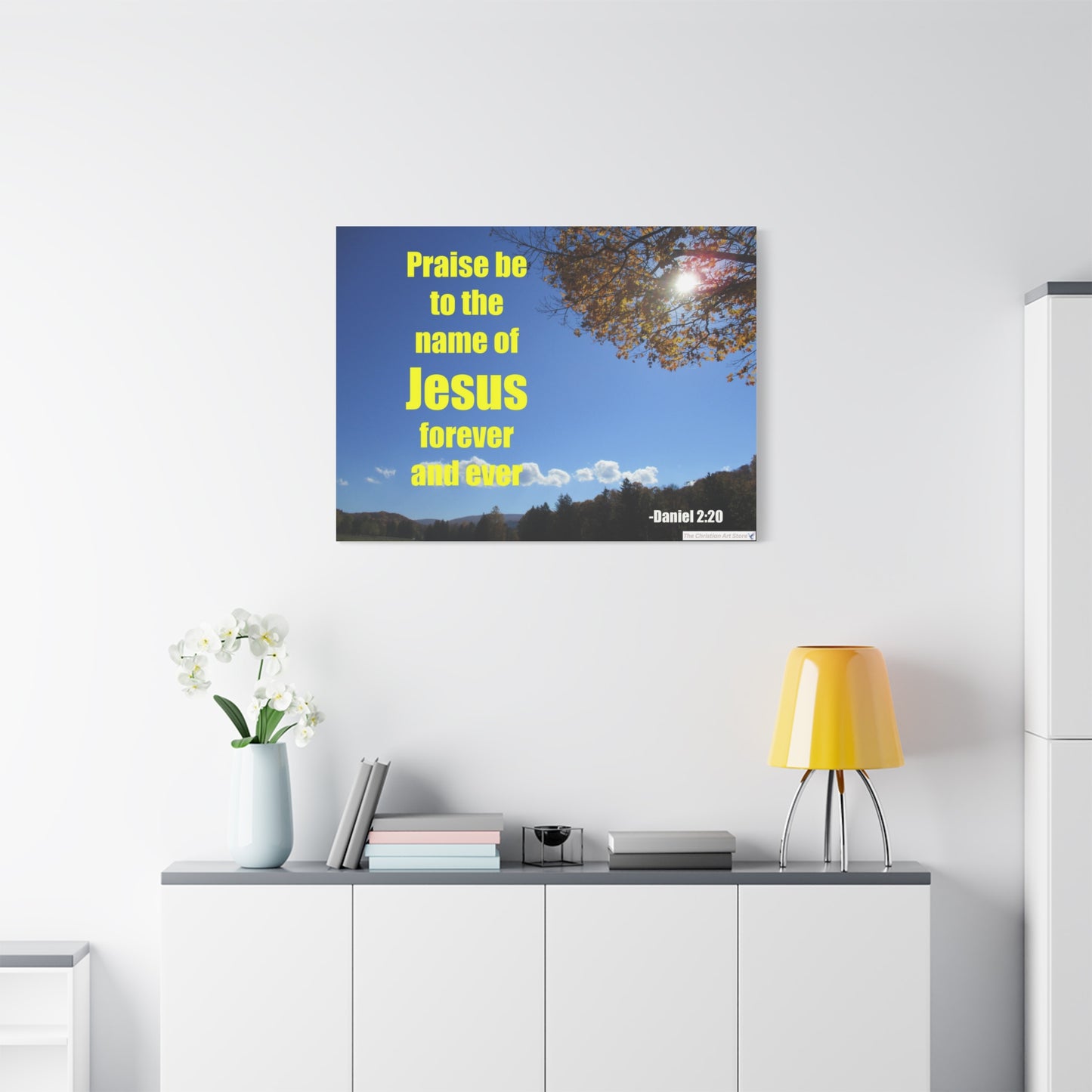 Daniel 2:20 Canvas