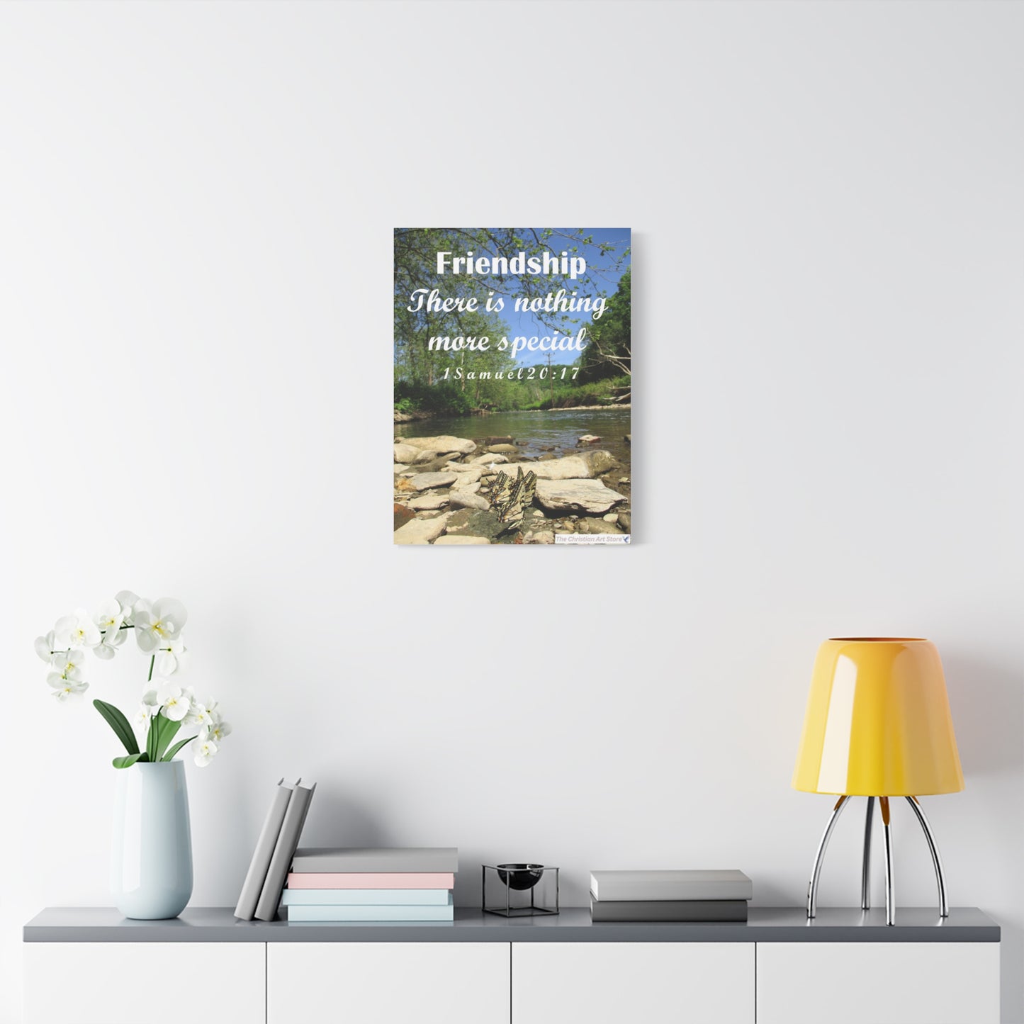 1 Samuel 20:17 Canvas
