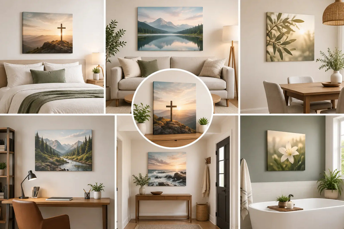 Bible Verse Canvas Prints for Every Room