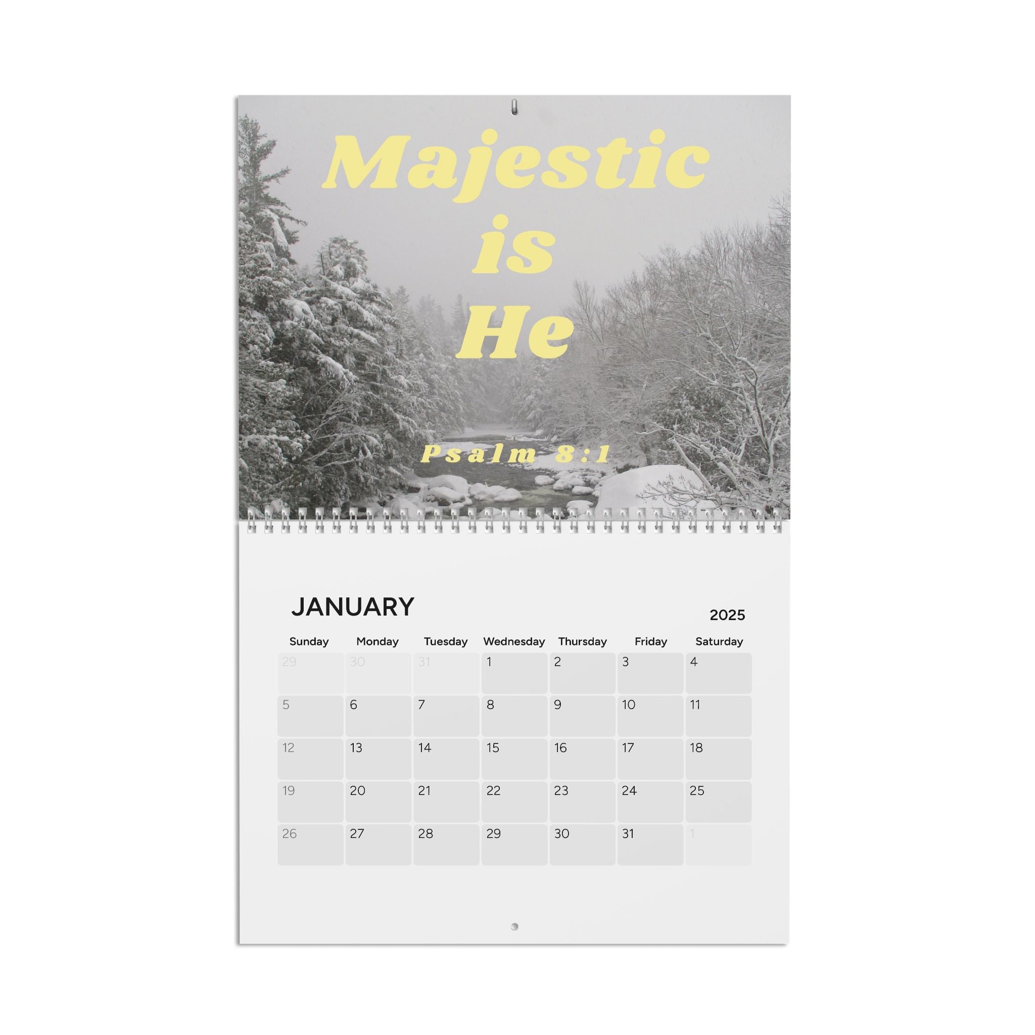 Bible Verse Calendar