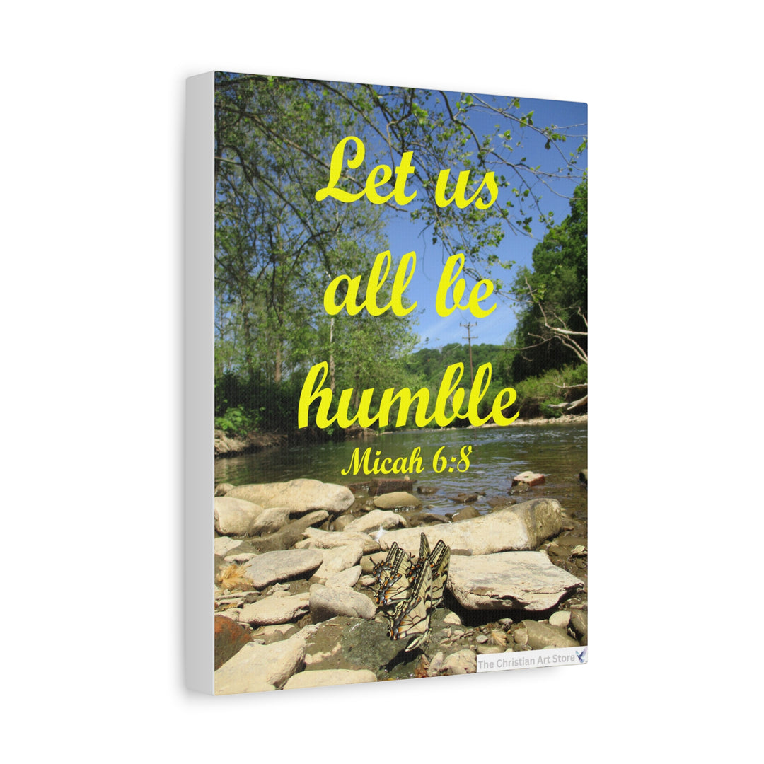 Micah 6:8 Canvas