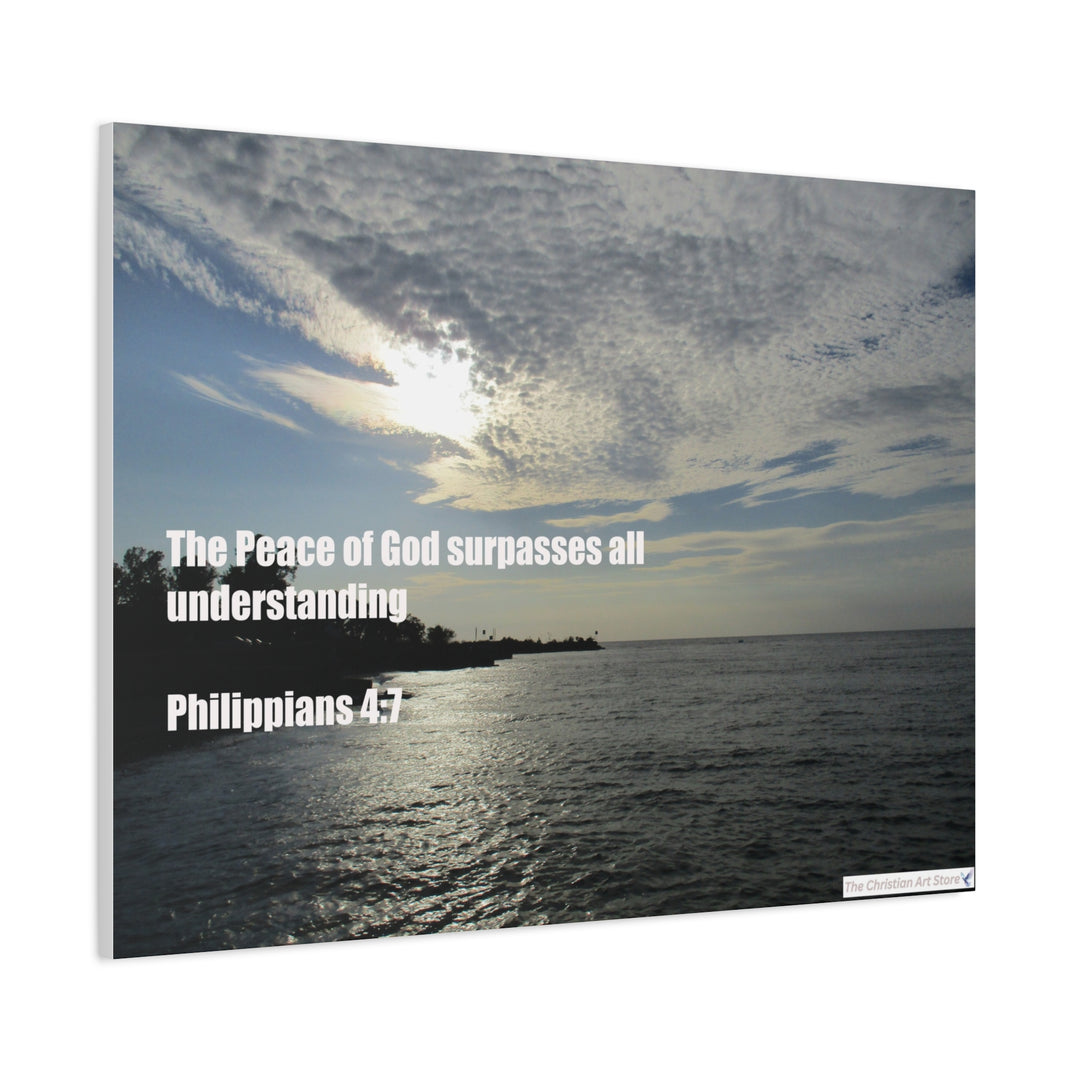 Philippians 4:7 Canvas