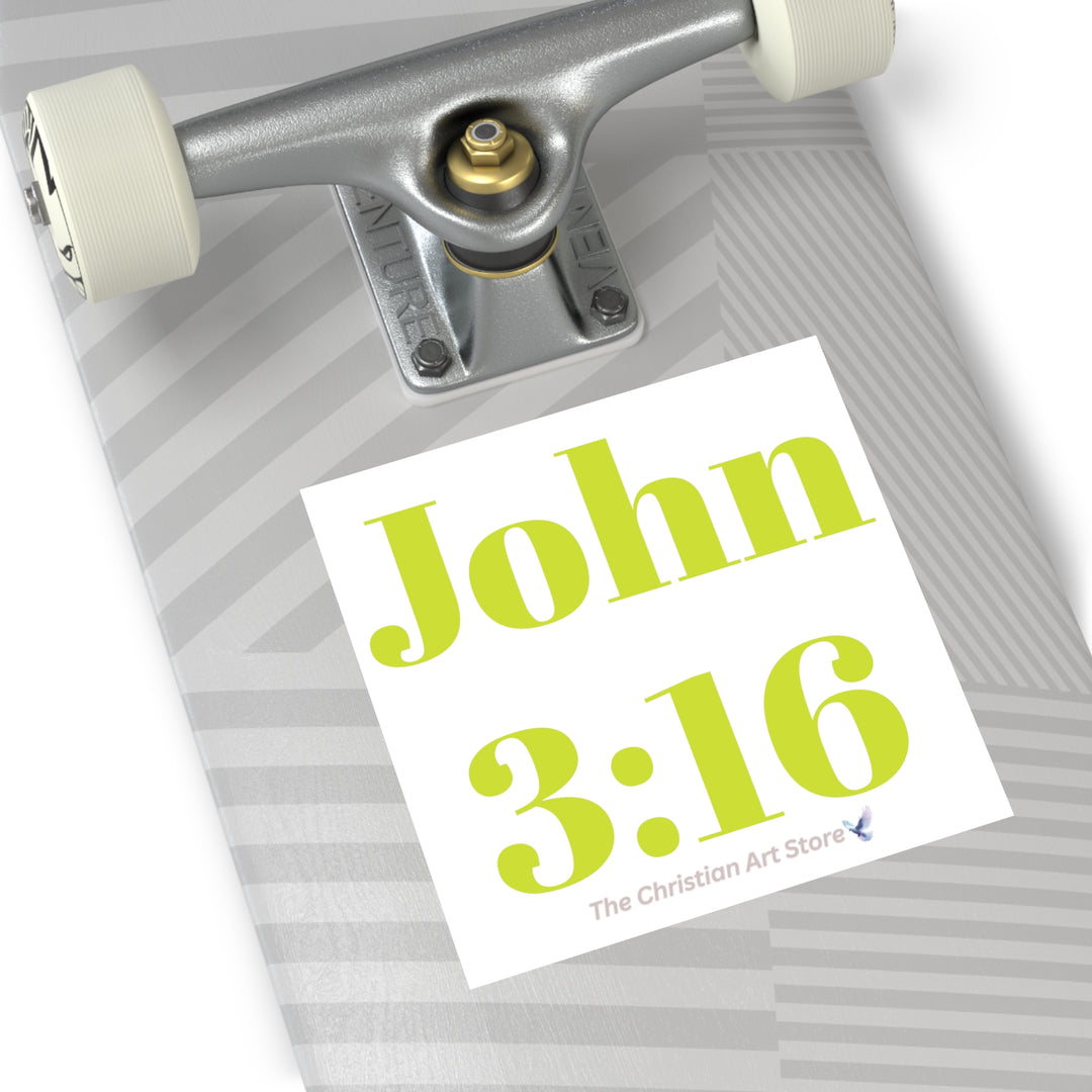 John 3:16 Salvation Sticker