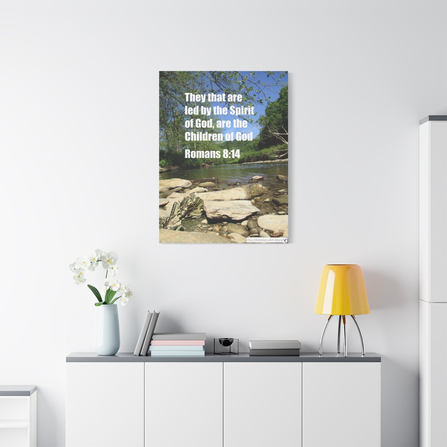 Romans 8:14 Canvas