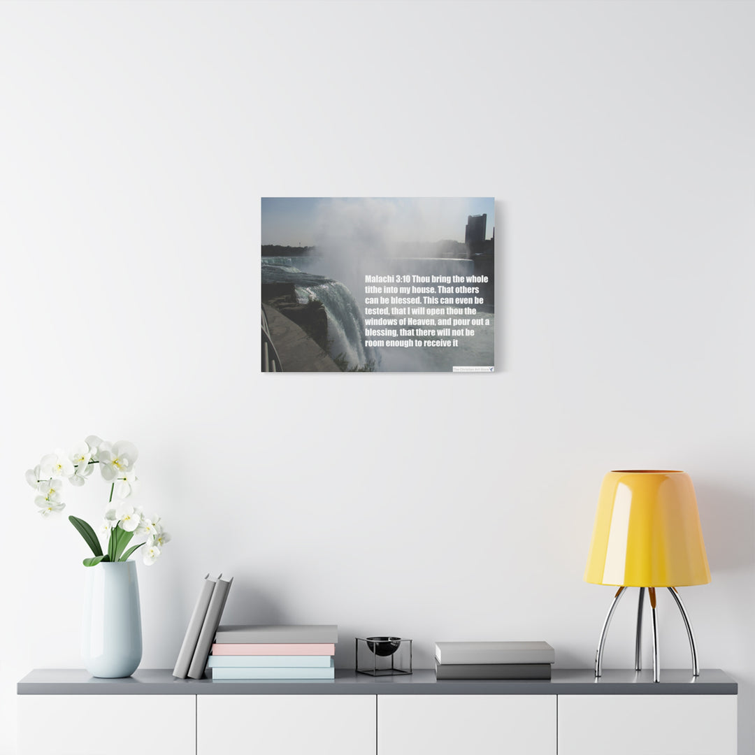 Malachi 3:10 Canvas