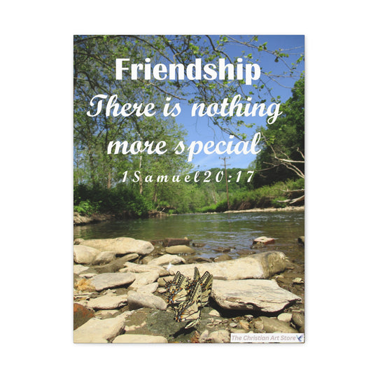 1 Samuel 20:17 Canvas